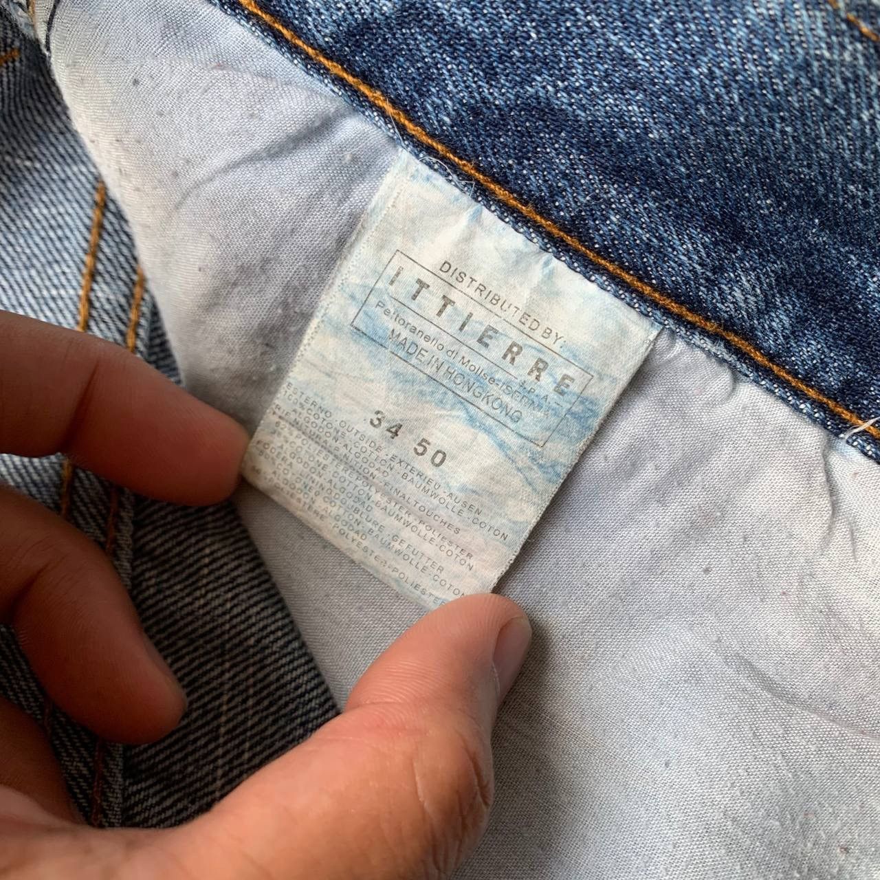 Dolce & Gabbana Vintage Dolce & Gabbana D&G Steel Pocket Blue Denim Pants Size US 35 - 10 Thumbnail