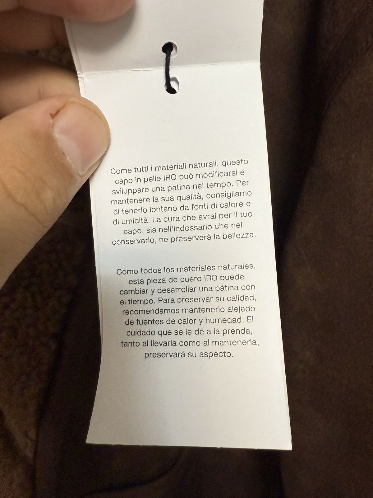 Iro Very nice Size US M / EU 48-50 / 2 - 6 Thumbnail