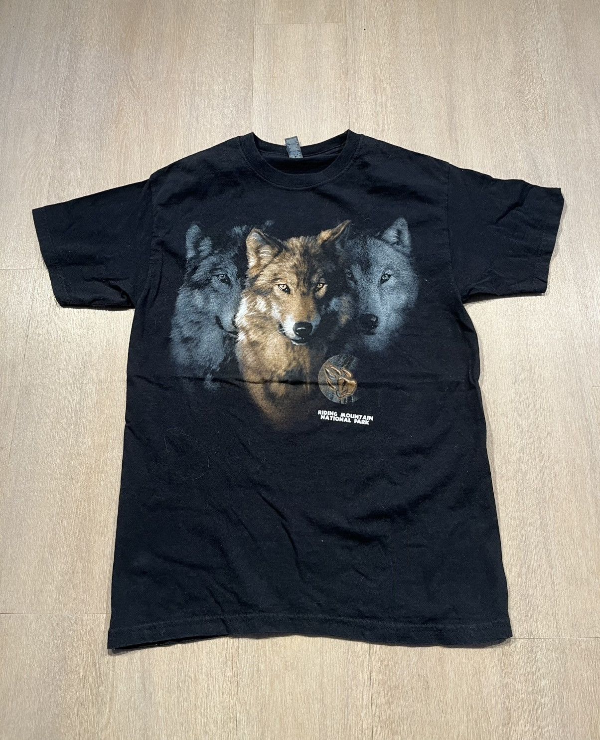 Vintage Y2K Wolf Shirt Medium Size US M / EU 48-50 / 2 - 1 Thumbnail
