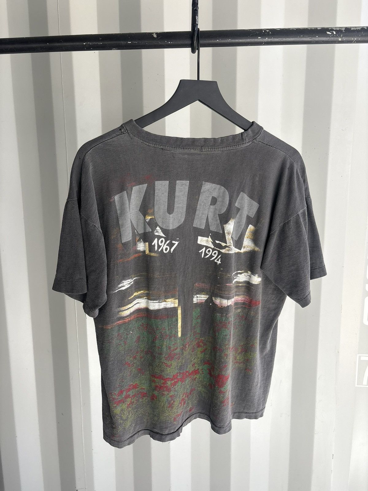 Band Tees Vintage Nirvana Memoiral Shirt Faded Distressed Grunge Euro Size US L / EU 52-54 / 3 - 3 Thumbnail