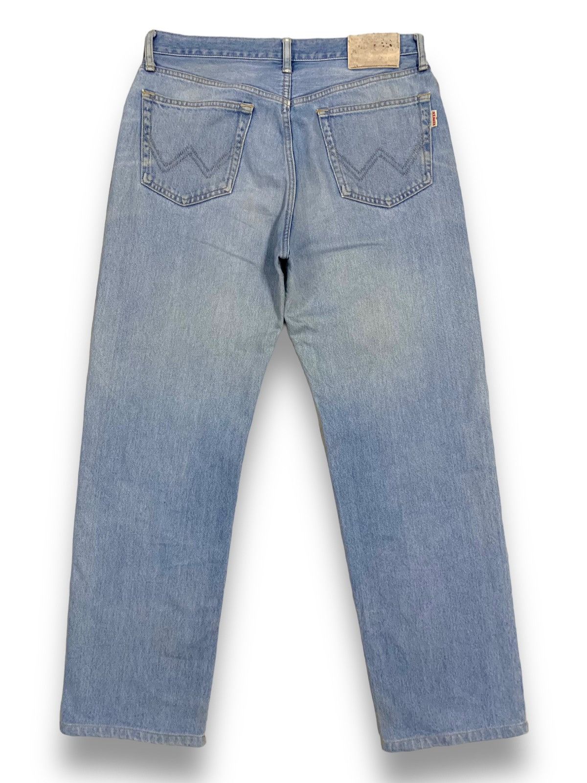 Edwin Vintage 90s Edwin Classic Rusty Mud Wash Distressed Jeans Size US 34 / EU 50 - 2 Thumbnail