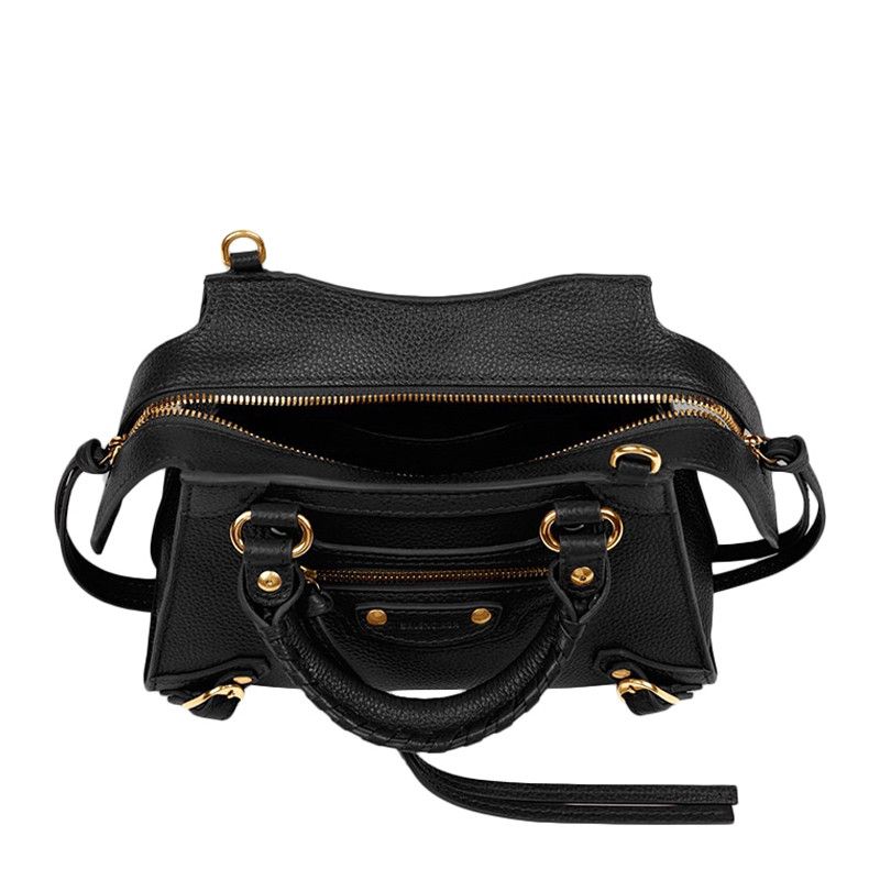 Balenciaga o1bcso1str0924 Size: OS / Neo Classic Mini Handbag in Black Size ONE SIZE - 5 Thumbnail