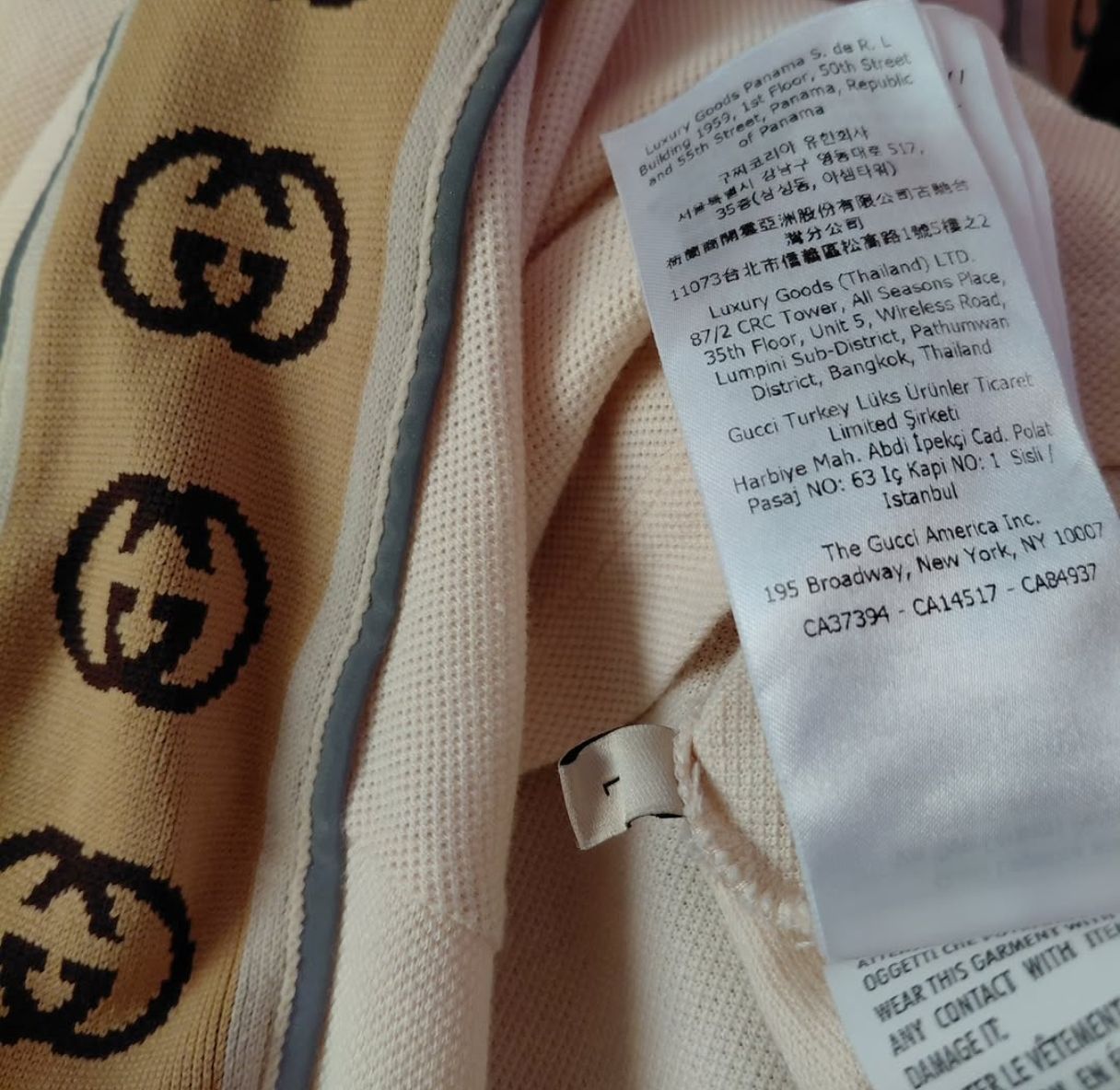 Gucci Gucci GG Interlocking Polo Size US L / EU 52-54 / 3 - 6 Thumbnail