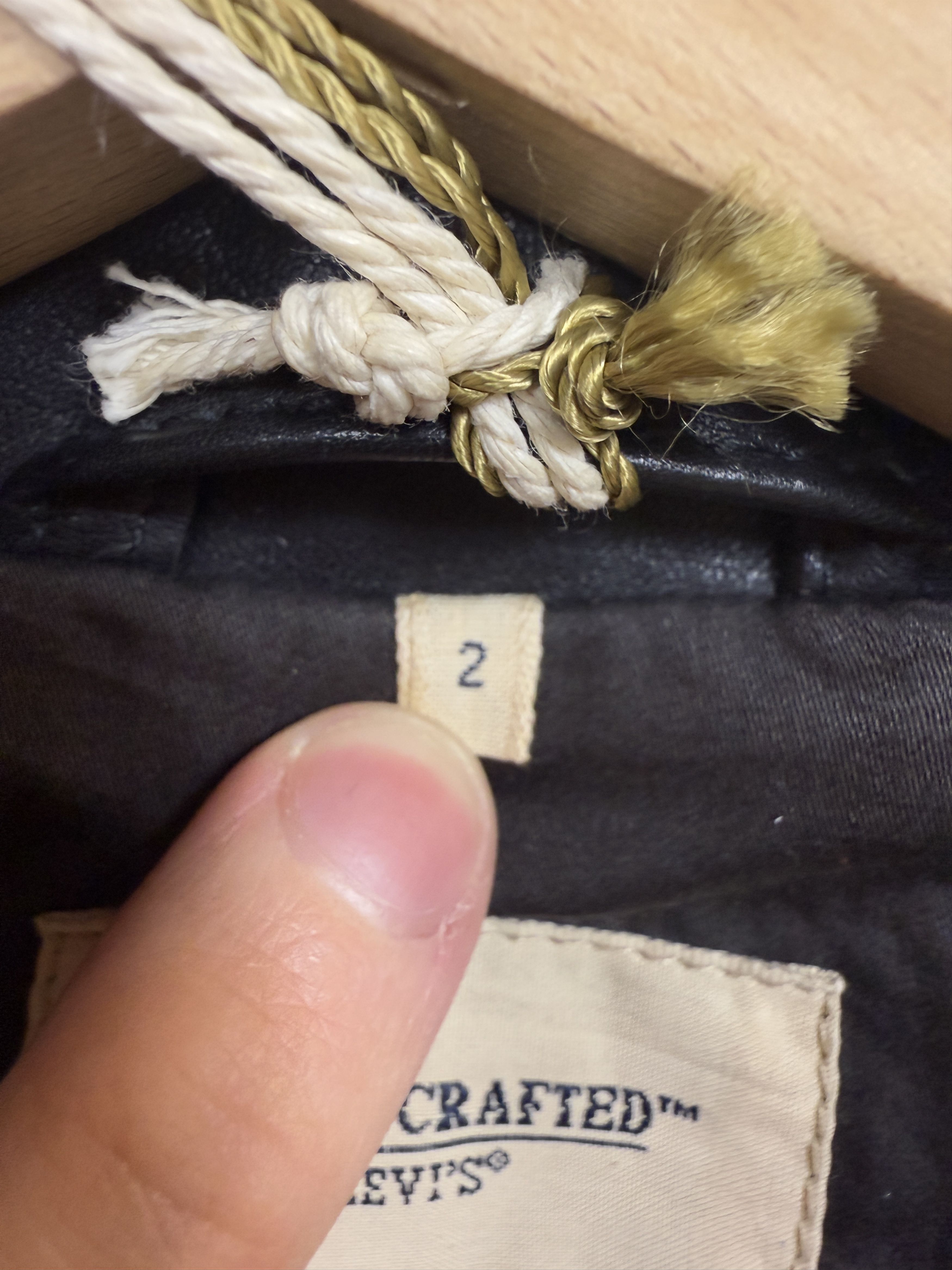 Levi's Made & Crafted Levi's Made & Crafted Off Road Leather Moto Jacket Size M / US 6-8 / IT 42-44 - 5 Thumbnail