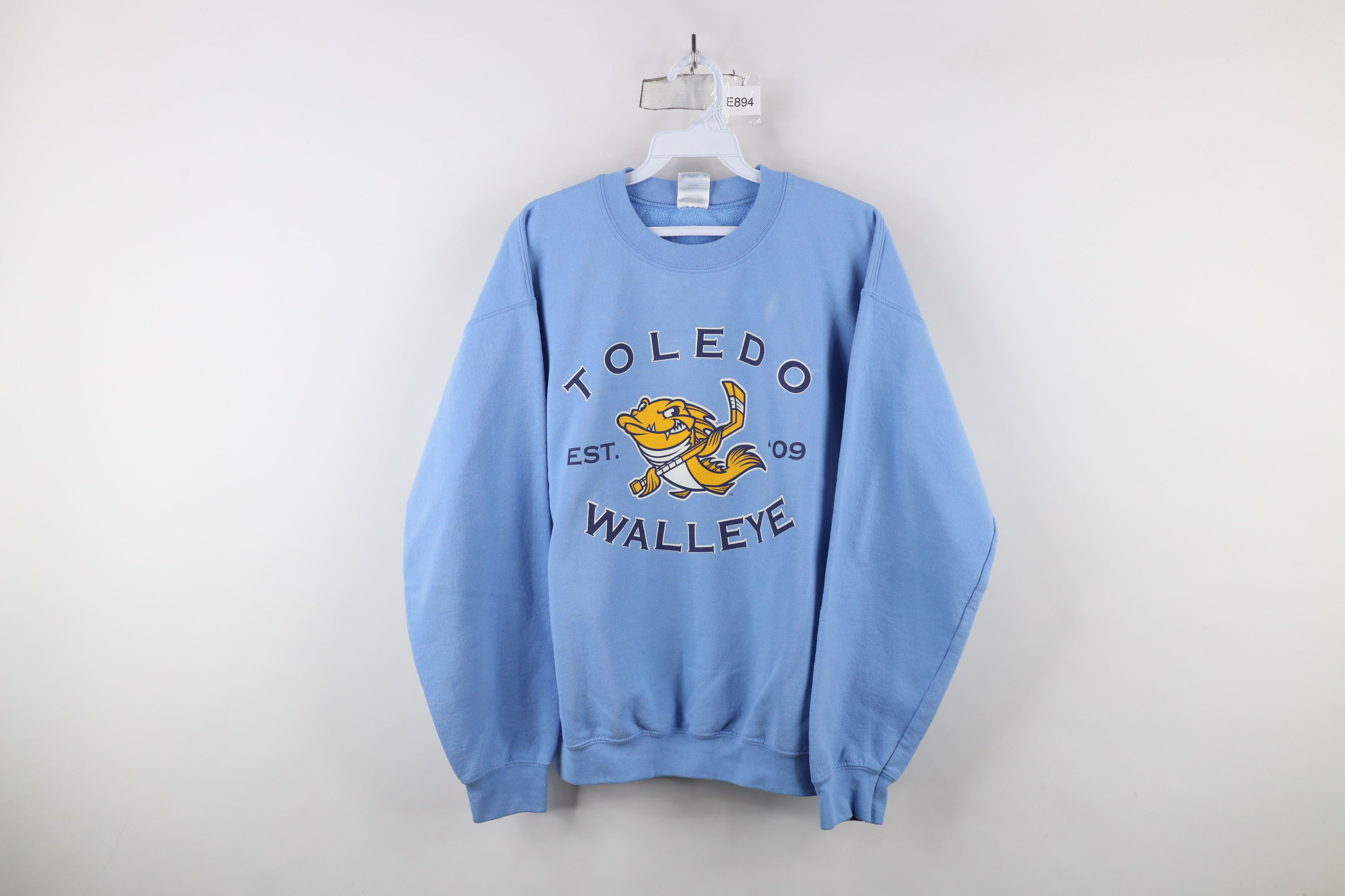 Vintage Vintage Spell Out Toledo Walleye Hockey Crewneck Sweatshirt Size US M / EU 48-50 / 2 - 1 Thumbnail
