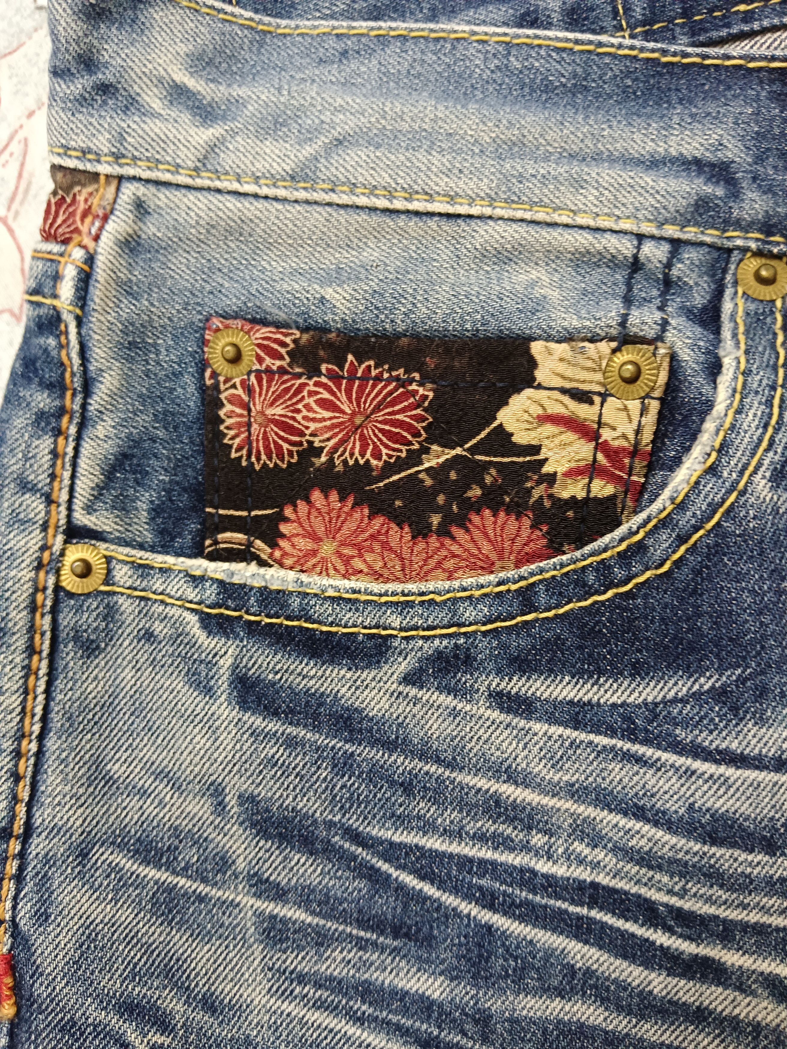 Eternal 💥Rare💥 Karakuri Style Baggy Denim Size US 34 / EU 50 - 5 Thumbnail