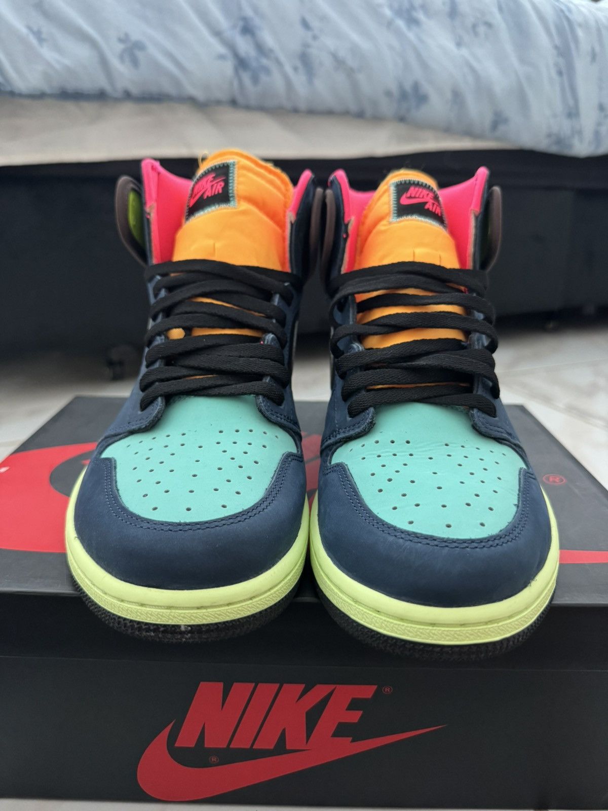 Jordan Brand Jordan 1 Tokyo Bio Hack Size 12 Worn 1x OG Box Size US 12 / EU 45 - 5 Thumbnail
