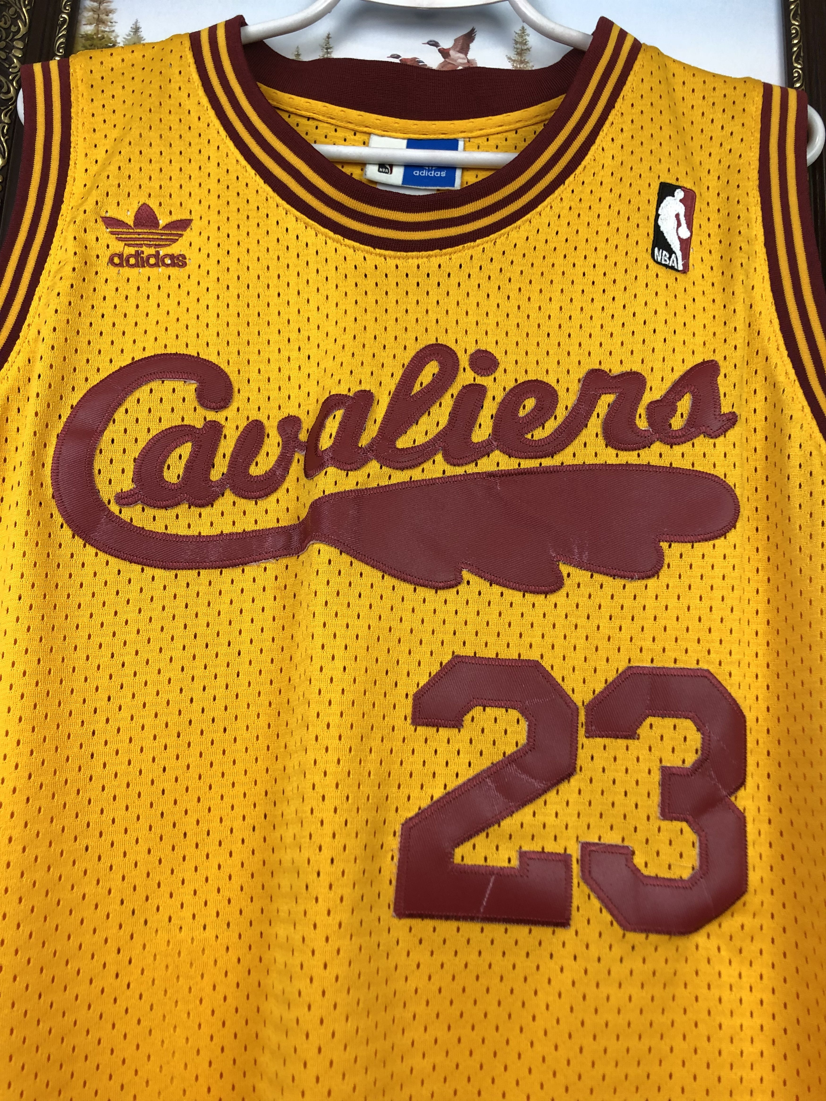 Adidas Rare Adidas NBA Cleveland Cavaliers LeBron James NBA Jersey Size US L / EU 52-54 / 3 - 3 Thumbnail