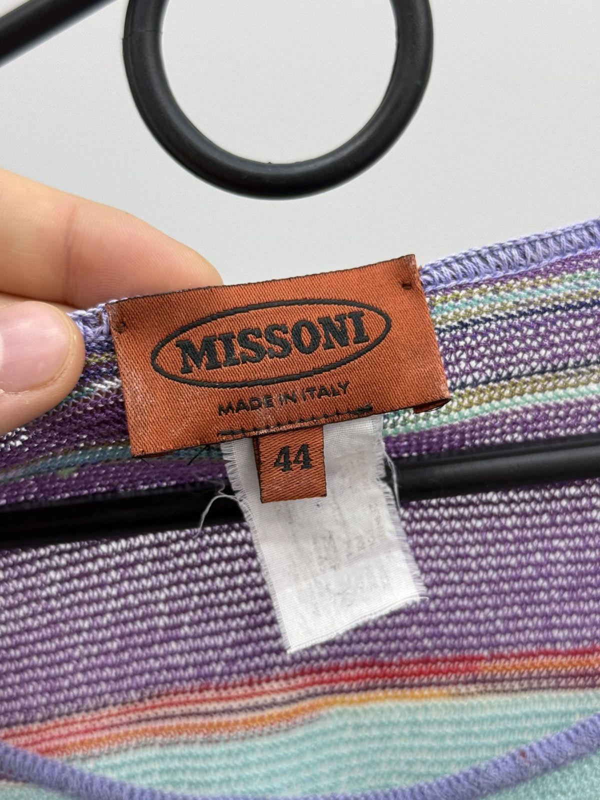 Missoni Missoni Mesh Multicolour Short Sleeve T-Shirt Size M / US 6-8 / IT 42-44 - 3 Thumbnail