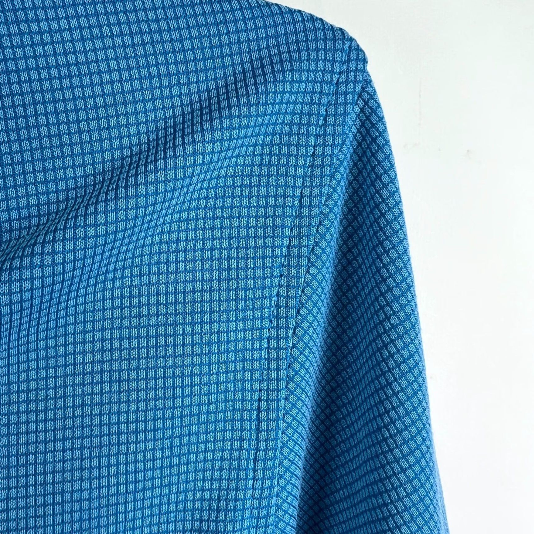 Tommy Bahama Tommy Bahama Polo Shirt Short Sleeve XL Men Blue Check Pattern Casual/Workwear Polo Shirt Size US XL / EU 56 / 4 - 2 Thumbnail