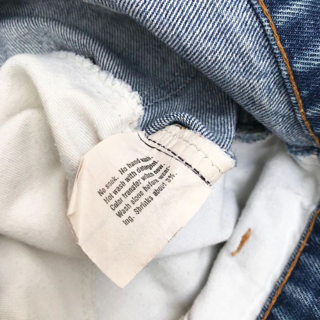 Levi's × Vintage Levi’s 517 1970 70s Vintage Boot Cut USA Blue Denim Jeans Size US 31 - 4 Thumbnail