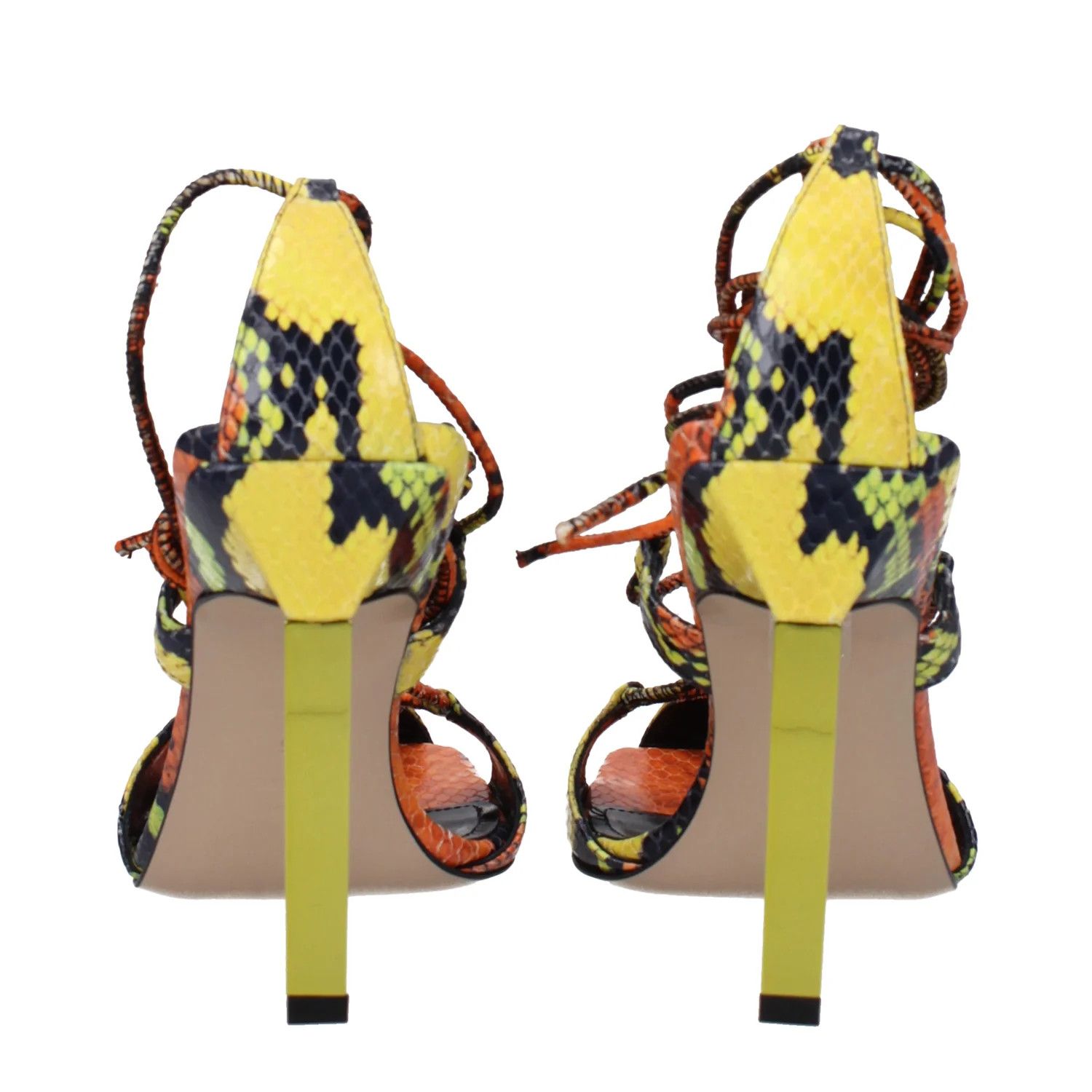 The Attico ob1o1e1224 Leather Sandals in Multicolor Size US 9 / IT 39 - 5 Thumbnail
