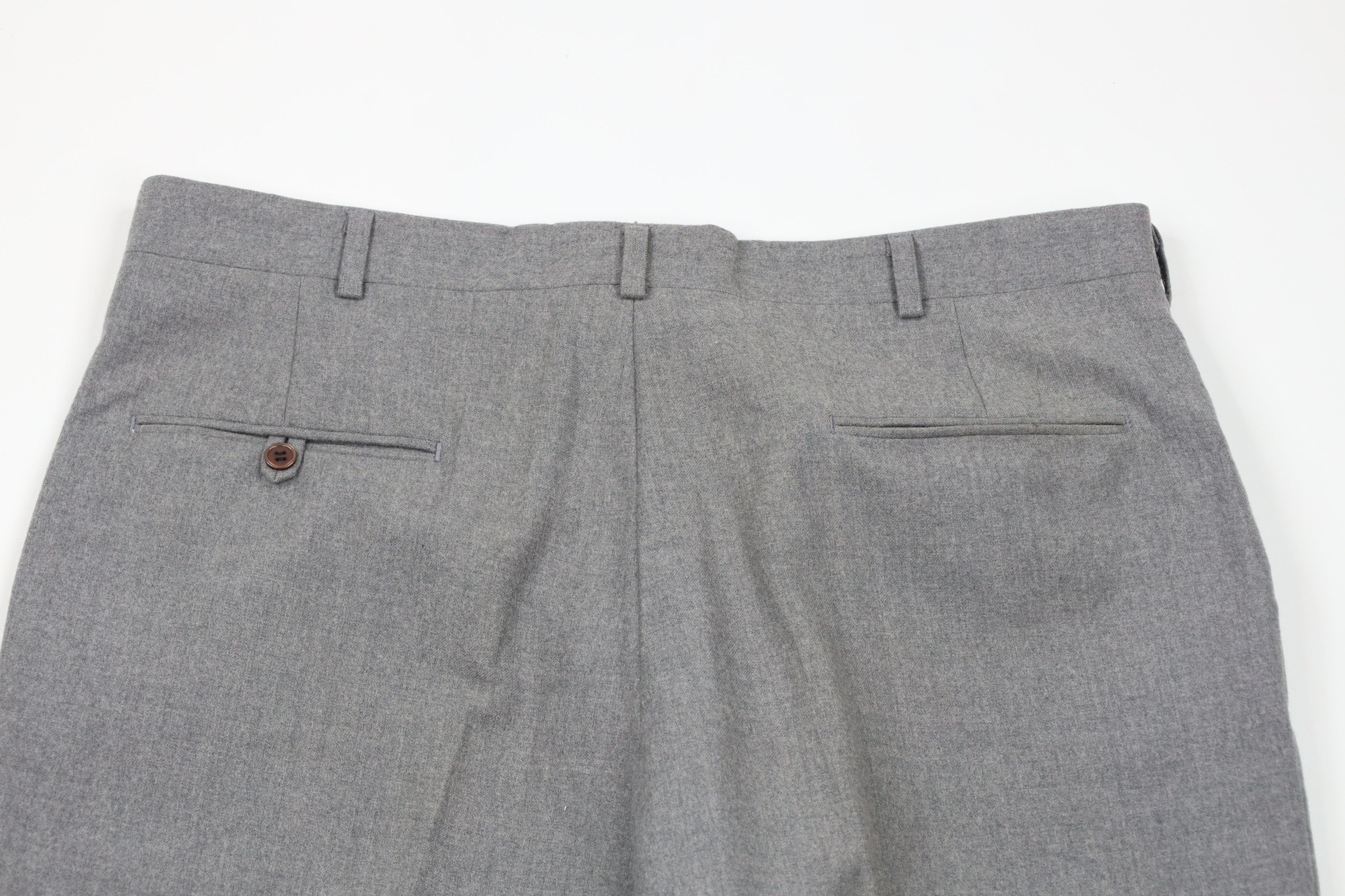 Vintage 70s Streetwear Heavyweight Wool Bell Bottoms Pants