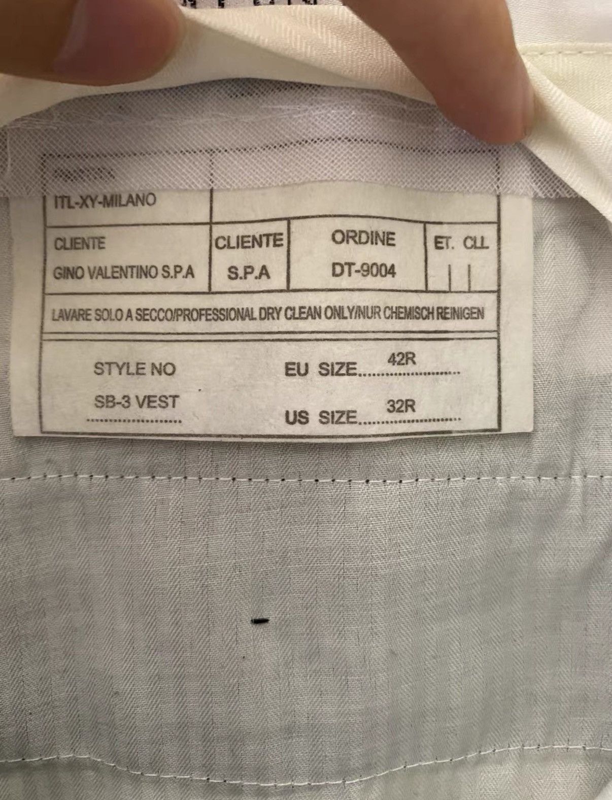 Valentino Valentino Suit Trousers & Vest Set K7 Size US 32 / EU 48 - 4 Thumbnail