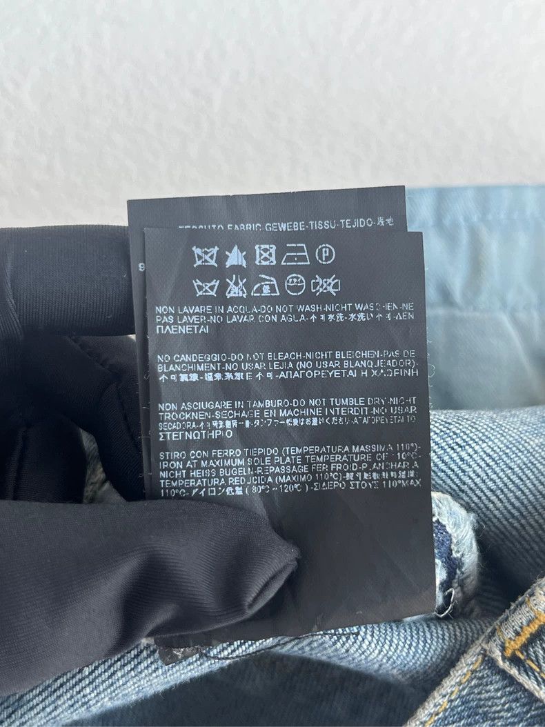 Yves Saint Laurent Saint Laurent Blue wash fade straight tub jeans 2502-Nextar Size US 27 - 7 Thumbnail