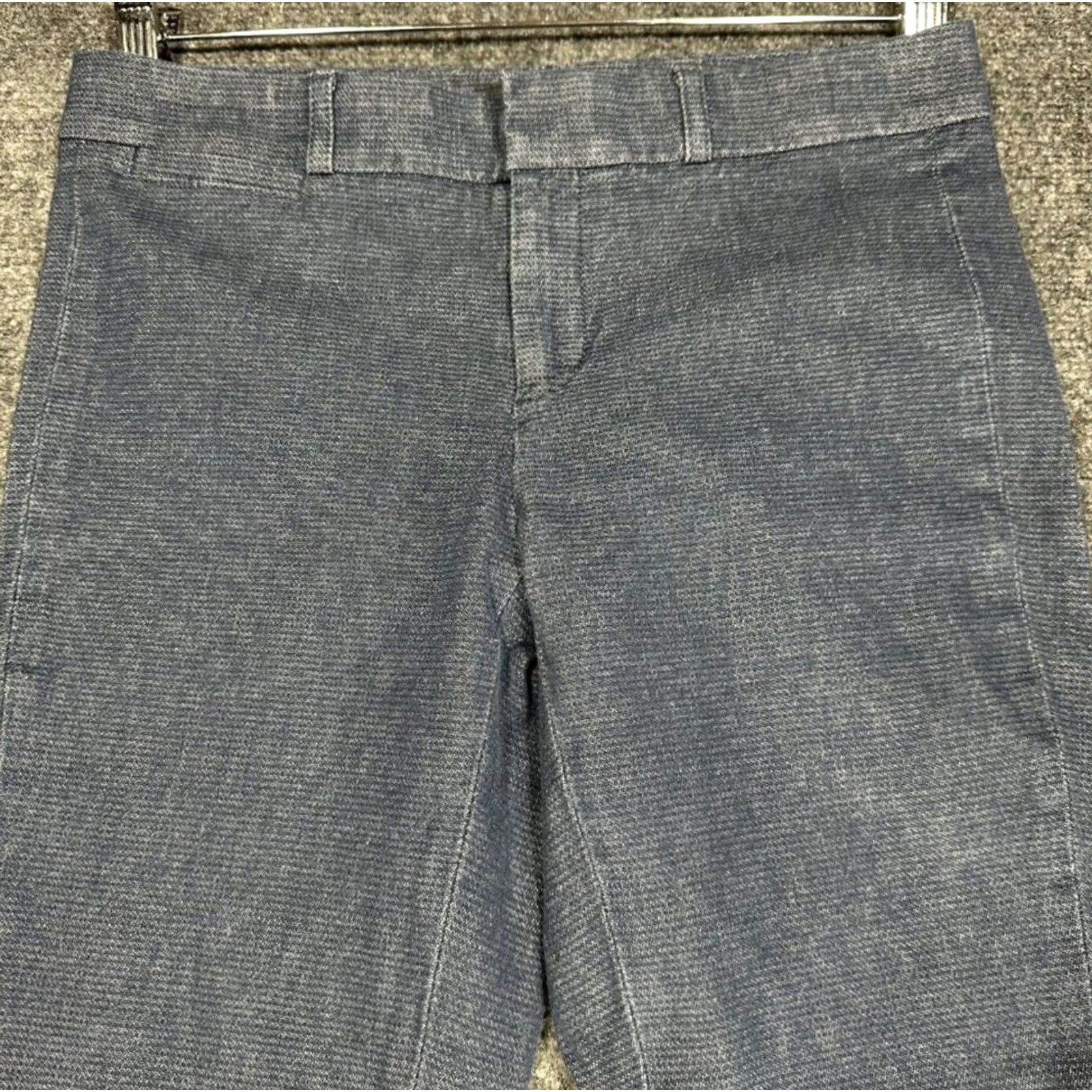 Banana Republic Banana Republic Sloan Pants Womens 0 Bootcut Denim Cotton Stretch Blue 26Inseam 23.5in Regular Rise 8.5in Solid Size 25" / US 0 / IT 36 - 3 Thumbnail