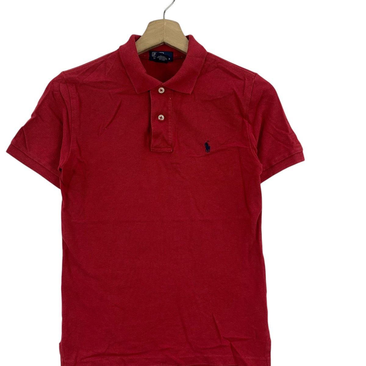 Polo Ralph Lauren Vintage POLO RALPH LAUREN Small Pony Red Tee Shirt Top Size S / US 4 / IT 40 - 3 Thumbnail
