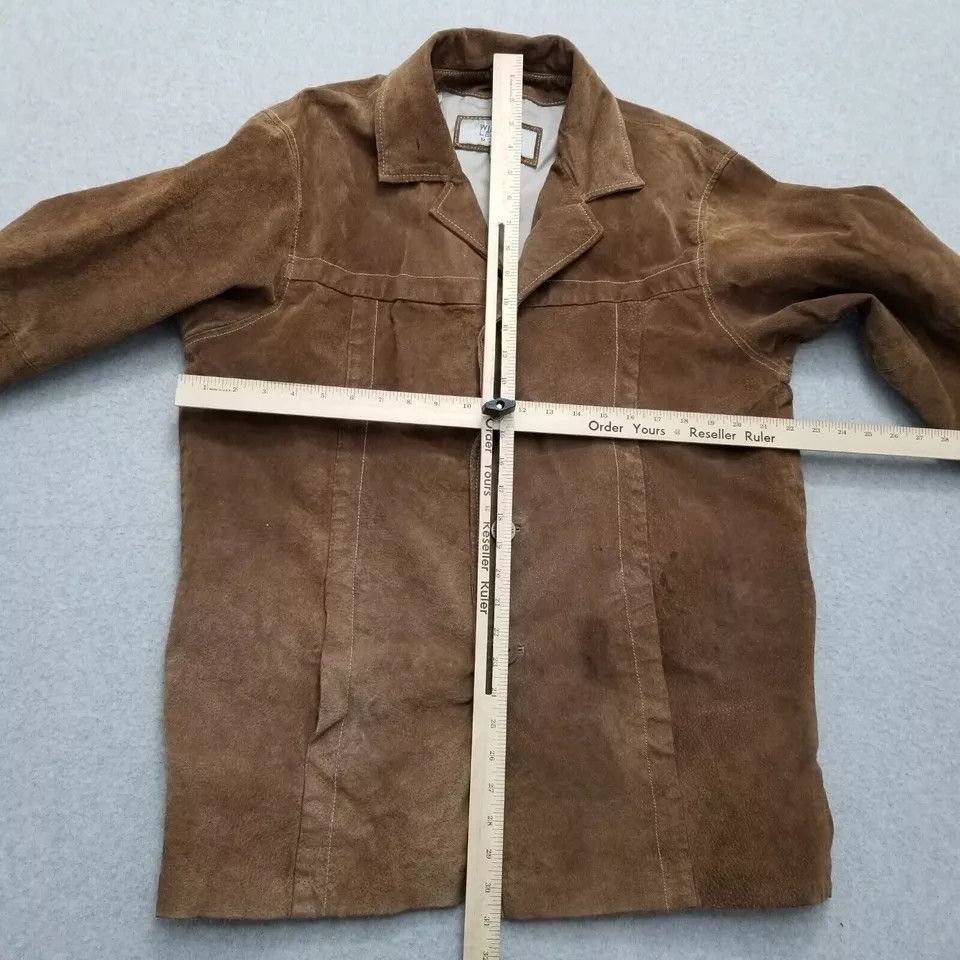 Other Wilson Leather Jacket Mens Large Brown Pockets M Julian Size US L / EU 52-54 / 3 - 3 Thumbnail