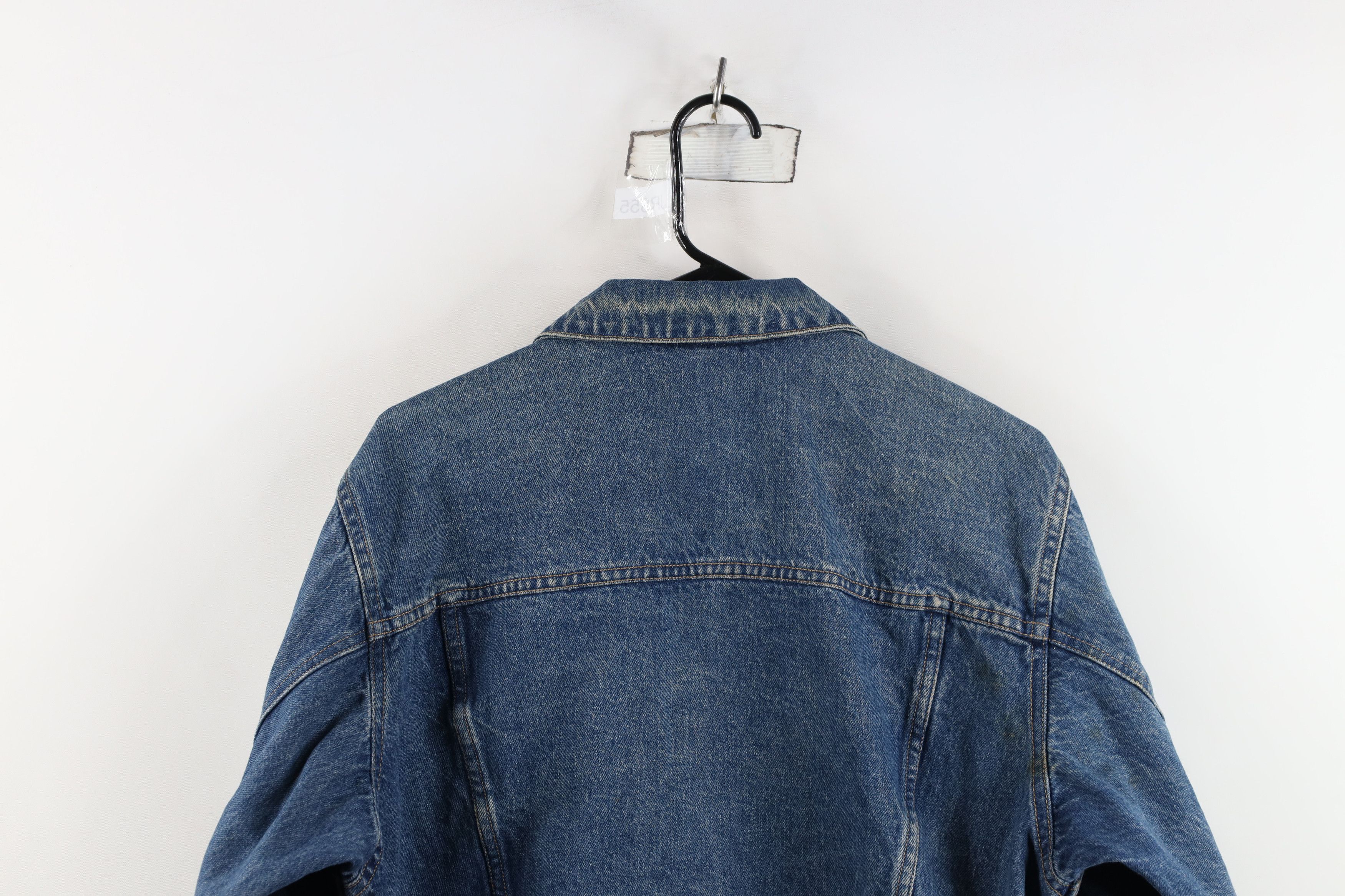 Calvin Klein Vintage 80s 90s Calvin Klein Denim Jean Trucker Jacket USA Size M / US 6-8 / IT 42-44 - 14 Thumbnail