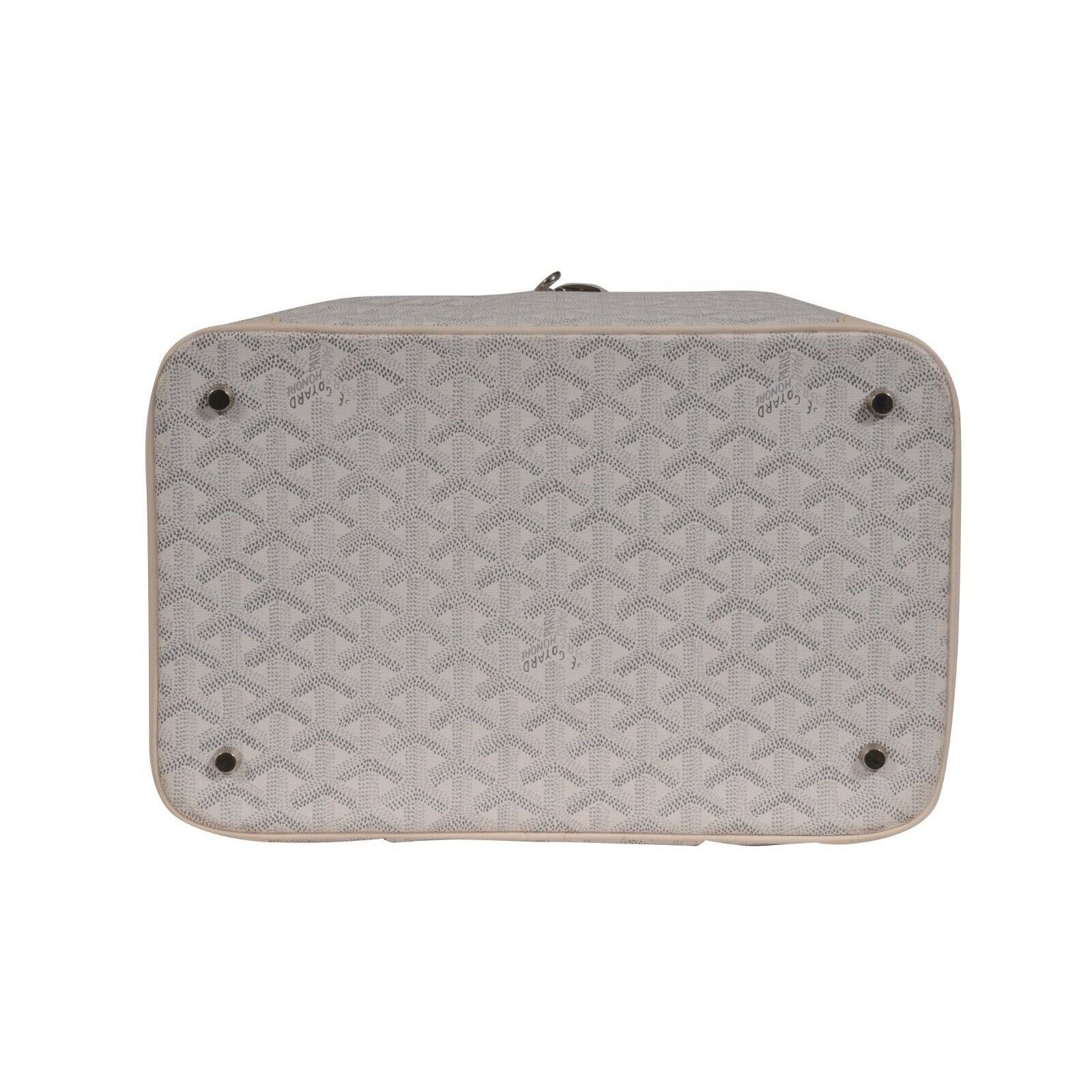 Goyard Vintage 2000's Y2k Vanity Train Case Canvas Bag - 02252 Size ONE SIZE - 12 Thumbnail