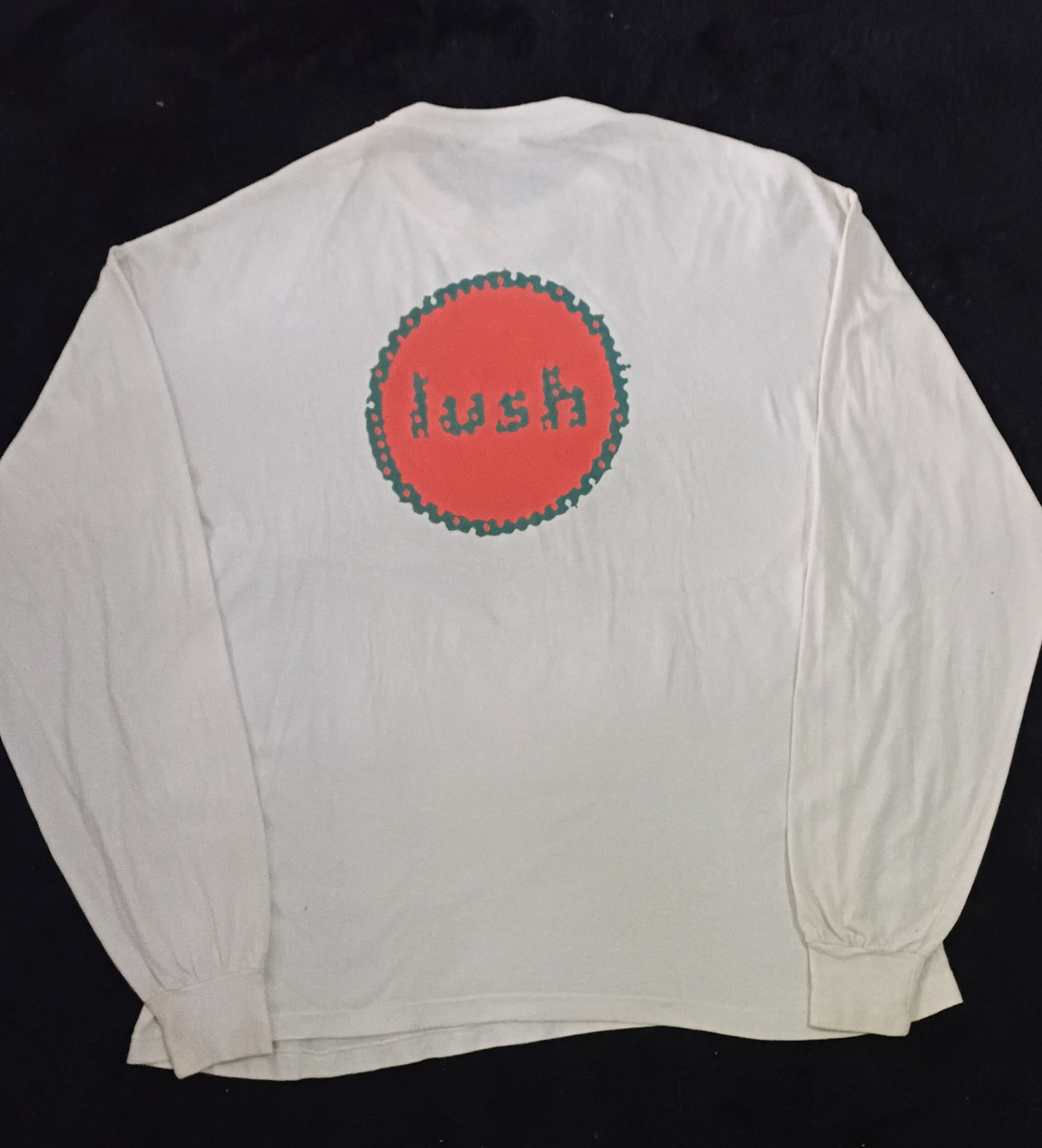 Band Tees 1991 LUSH Spooky Long Sleeve Vintage T-shirt Shoegaze Size US XL / EU 56 / 4 - 4 Thumbnail