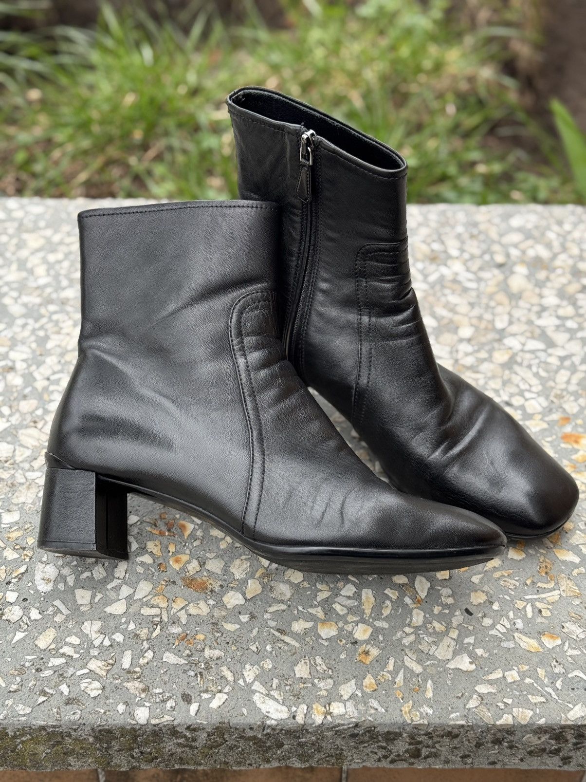Prada Prada Vintage Ankle Boots Avant Garde Y2K Size US 9 / IT 39 - 3 Thumbnail