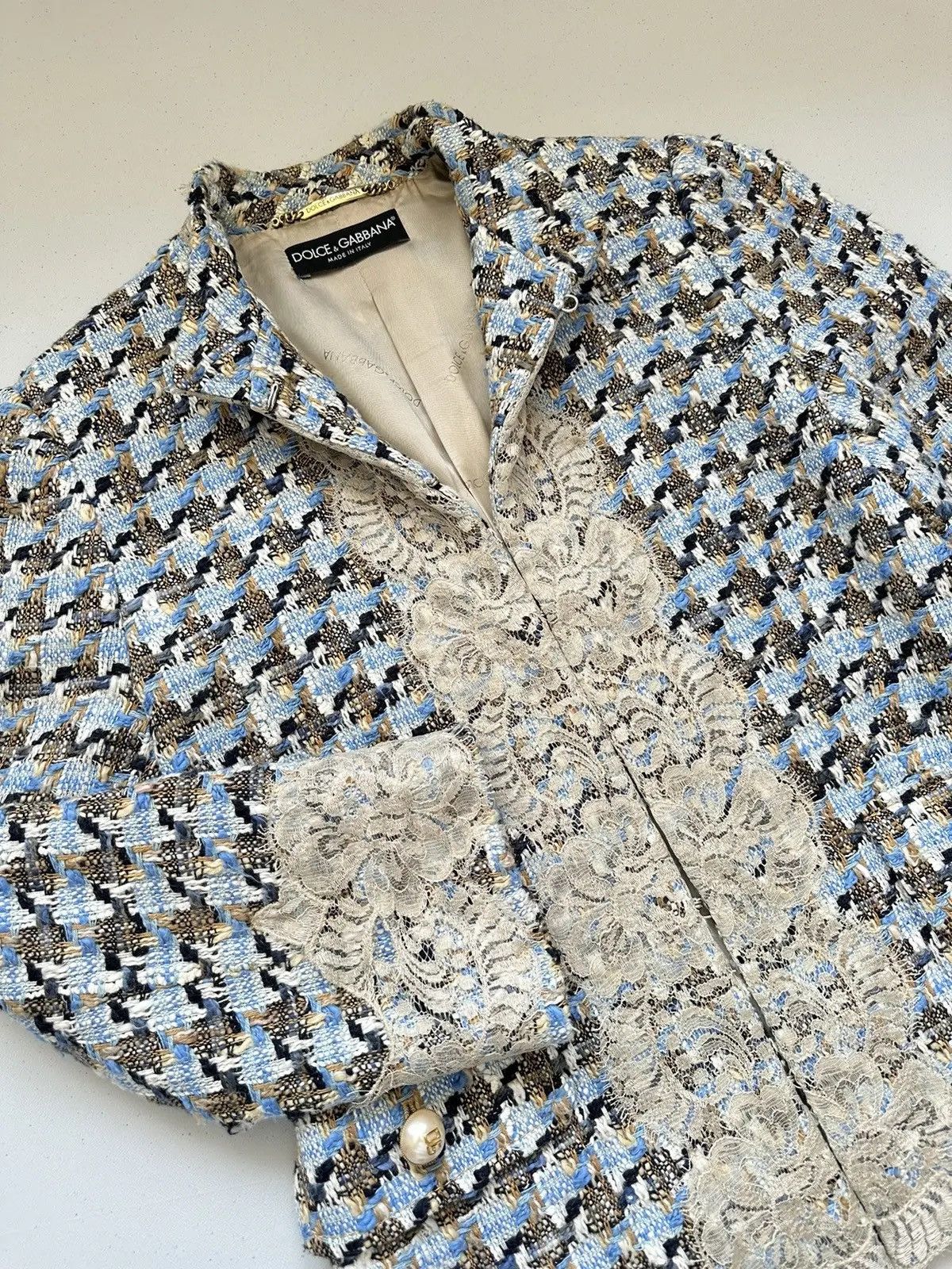 Dolce & Gabbana Dolce & Gabbana Archiv Blazer Jacket Designer Womens Size S / US 4 / IT 40 - 8 Thumbnail