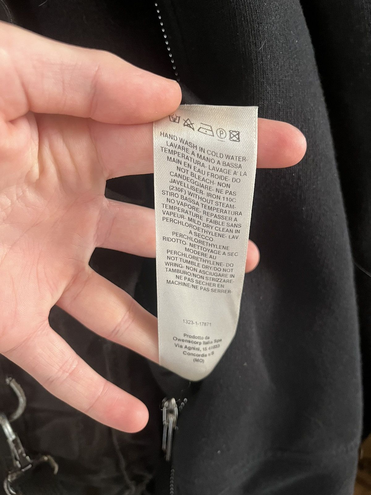Rick Owens × Rick Owens Drkshdw Rick Owens Gimp Hoodie Size US XS / EU 42 / 0 - 4 Thumbnail