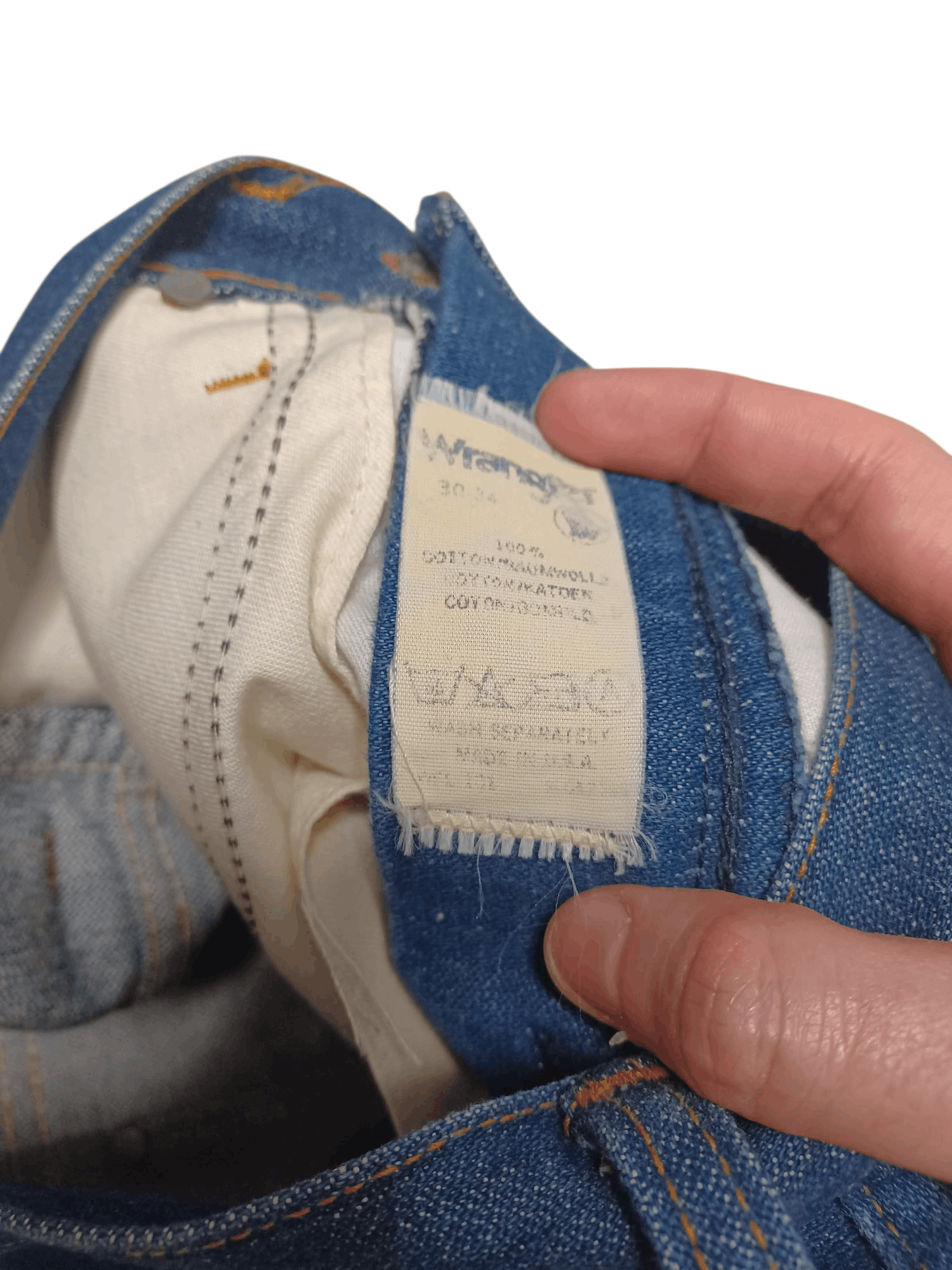 Wrangler WRANGLER FIRE ARCHIVAL 70S 80S 31 CM LEG OPENING JEANS DENIM Size US 30 / EU 46 - 8 Thumbnail