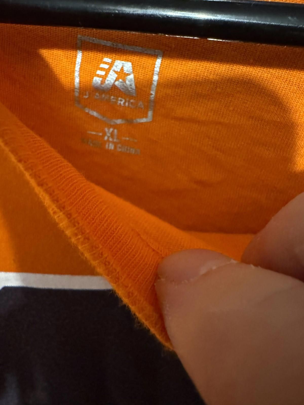 Nike Syracuse Orangemen Logo Tee Men's XL Orange Size ONE SIZE - 3 Thumbnail