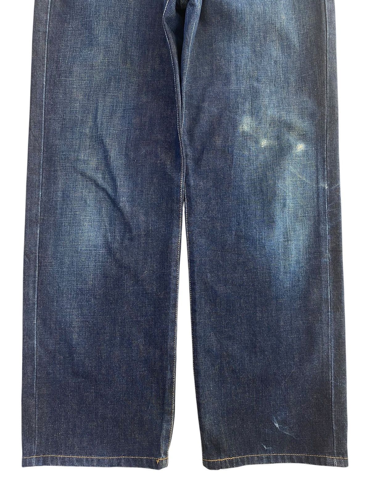 Edwin Vintage Edwin Dark Blue Wash Style Loose Jeans Size US 32 / EU 48 - 9 Thumbnail
