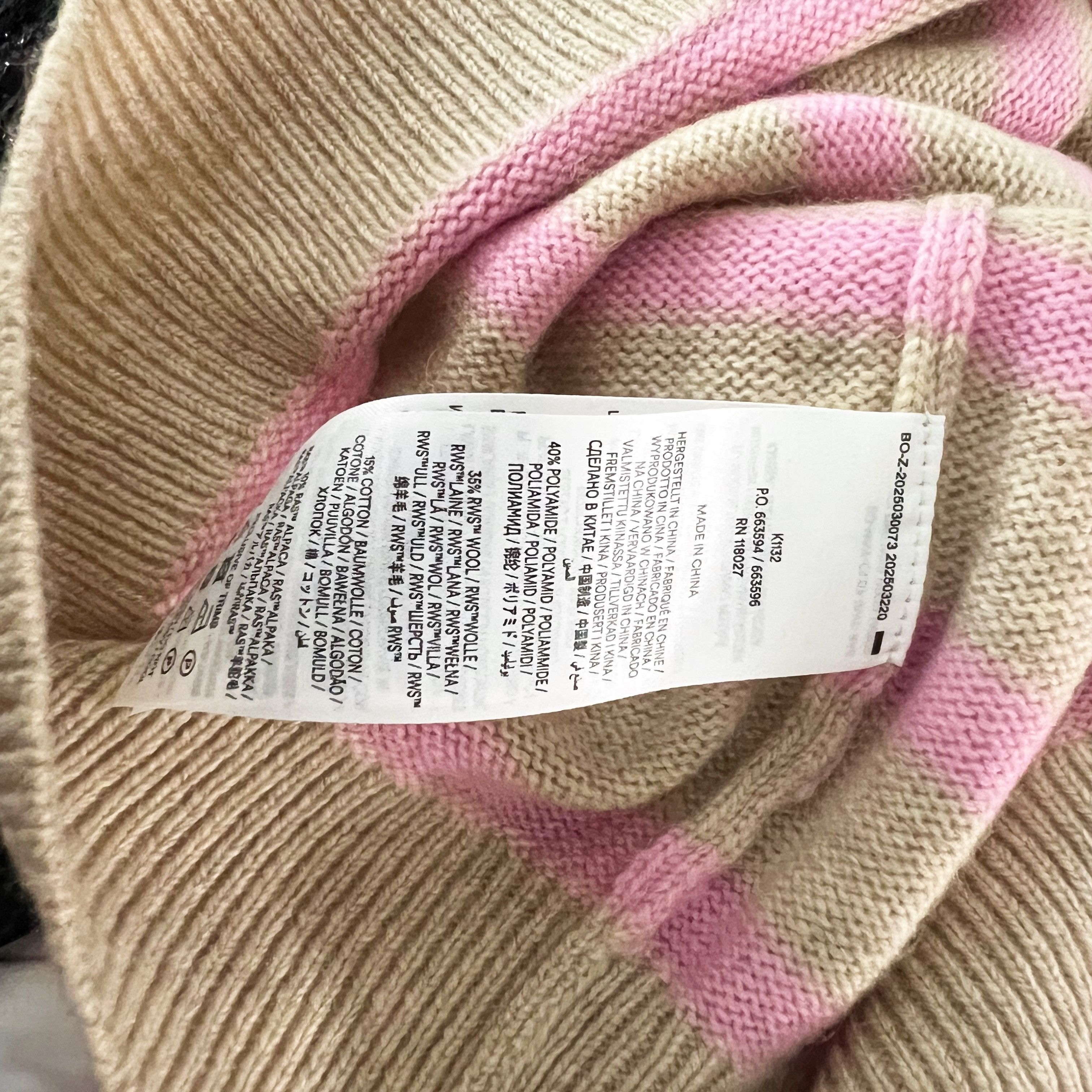 Boden NEW Boden Fae Fair Isle Frilled Wool Blend Size XS / US 0-2 / IT 36-38 - 3 Thumbnail