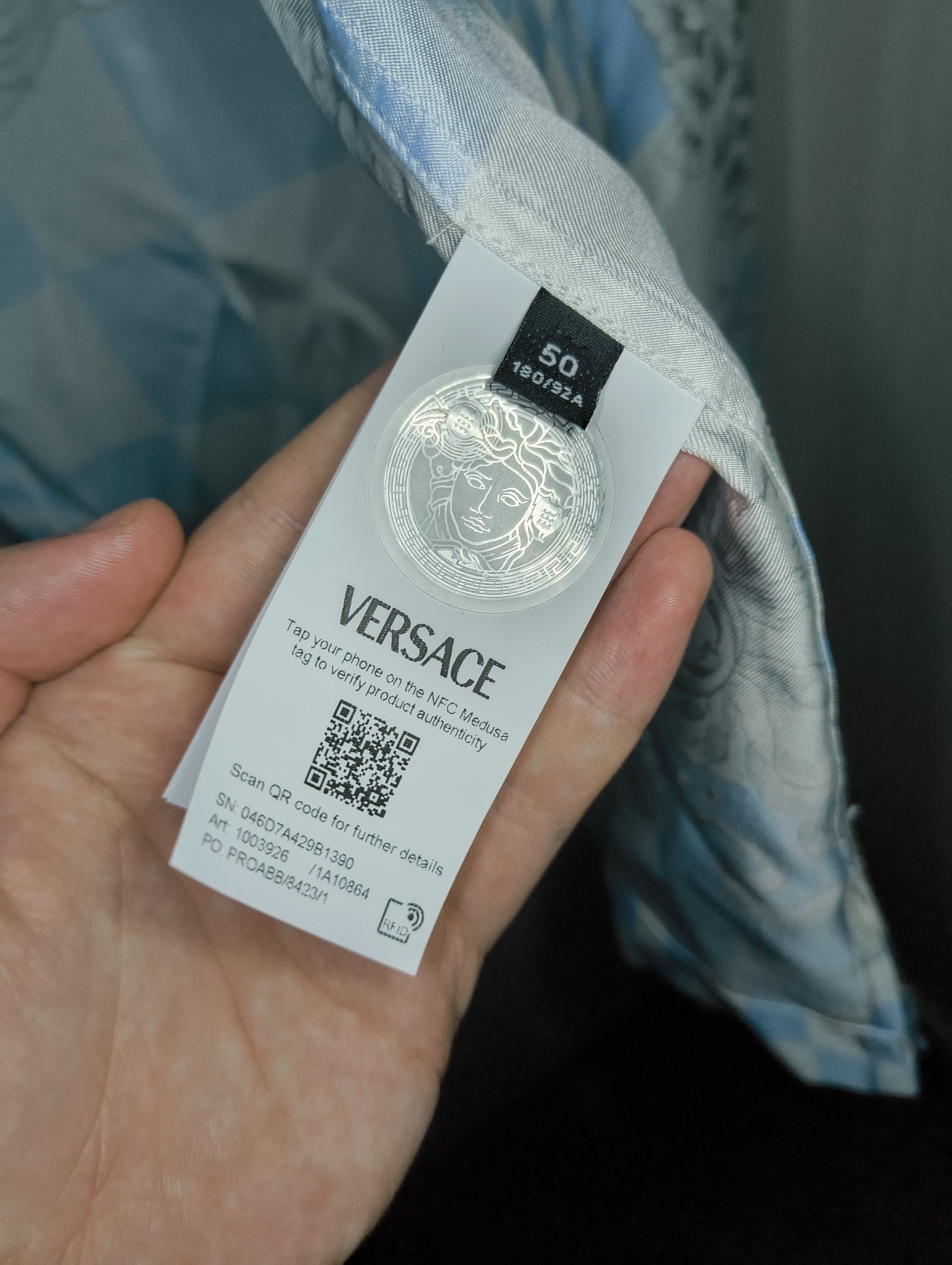 Gianni Valentino × Versace Versace Button Up Shirt Size US M / EU 48-50 / 2 - 6 Thumbnail