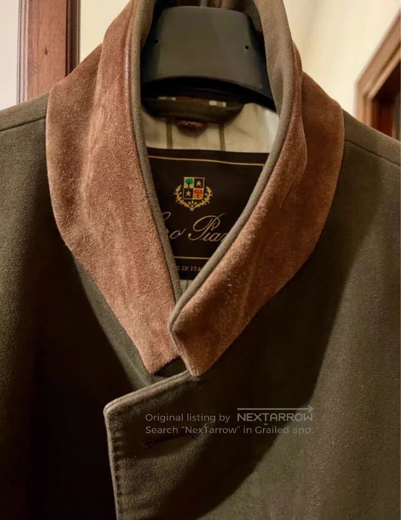 Loro Piana Loro Piana Long coat, pure cotton with interlining Size US M / EU 48-50 / 2 - 8 Thumbnail