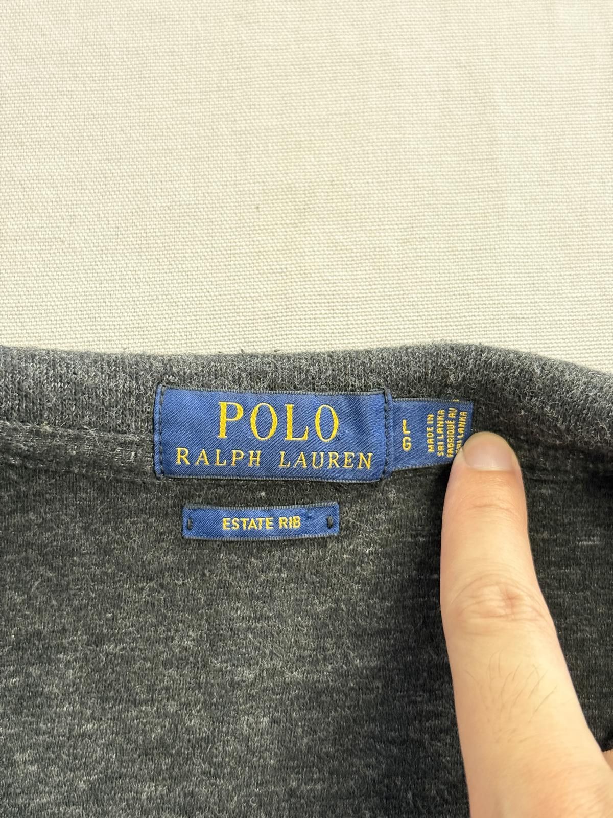 Polo Ralph Lauren Polo Ralph Lauren Quarter Zip Pullover Estate Rib - L Size US L / EU 52-54 / 3 - 2 Thumbnail