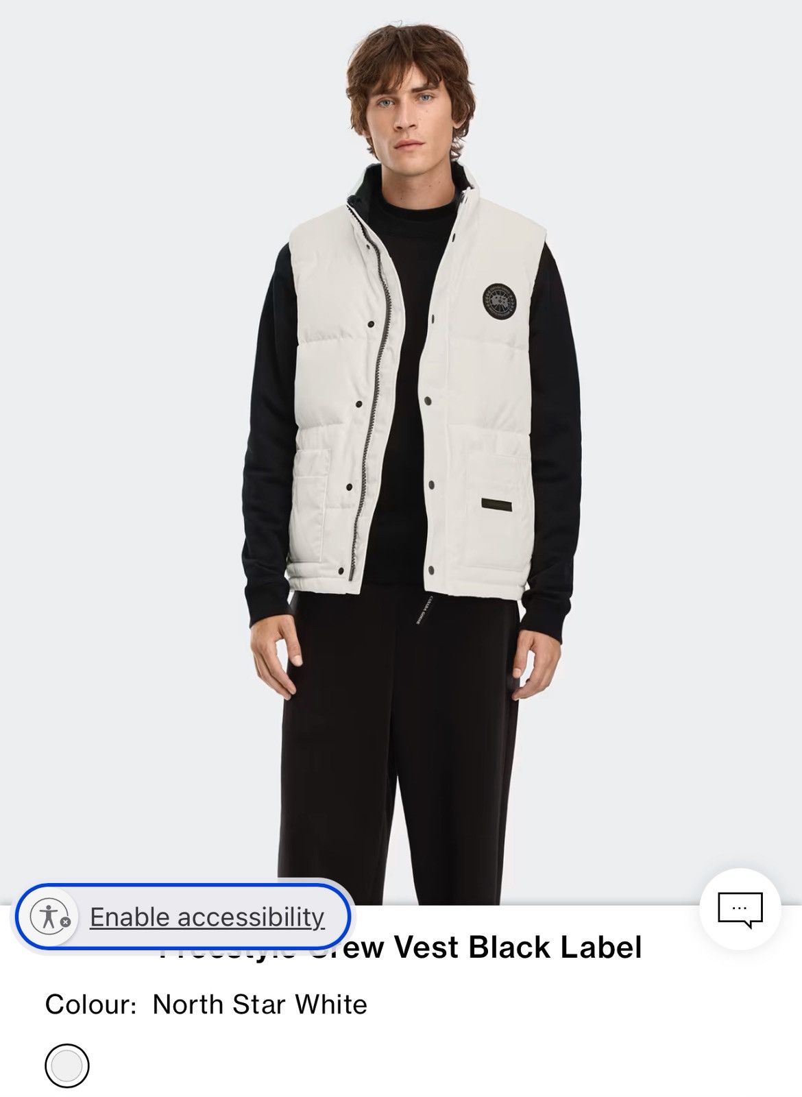 Canada Goose Canada Goose Down White Vest M Men Size US XL / EU 56 / 4 - 1 Preview