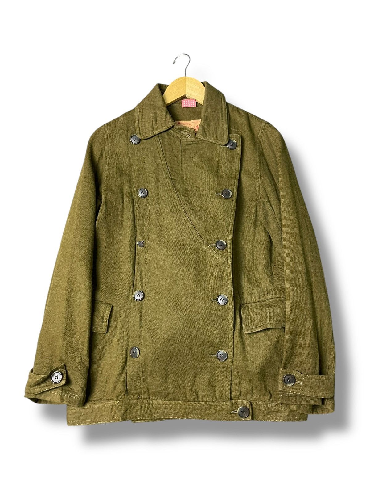 Japanese Brand × Vintage REAC Brand Double Breasted Jacket (107) Size US XXS / EU 40 - 1 Thumbnail