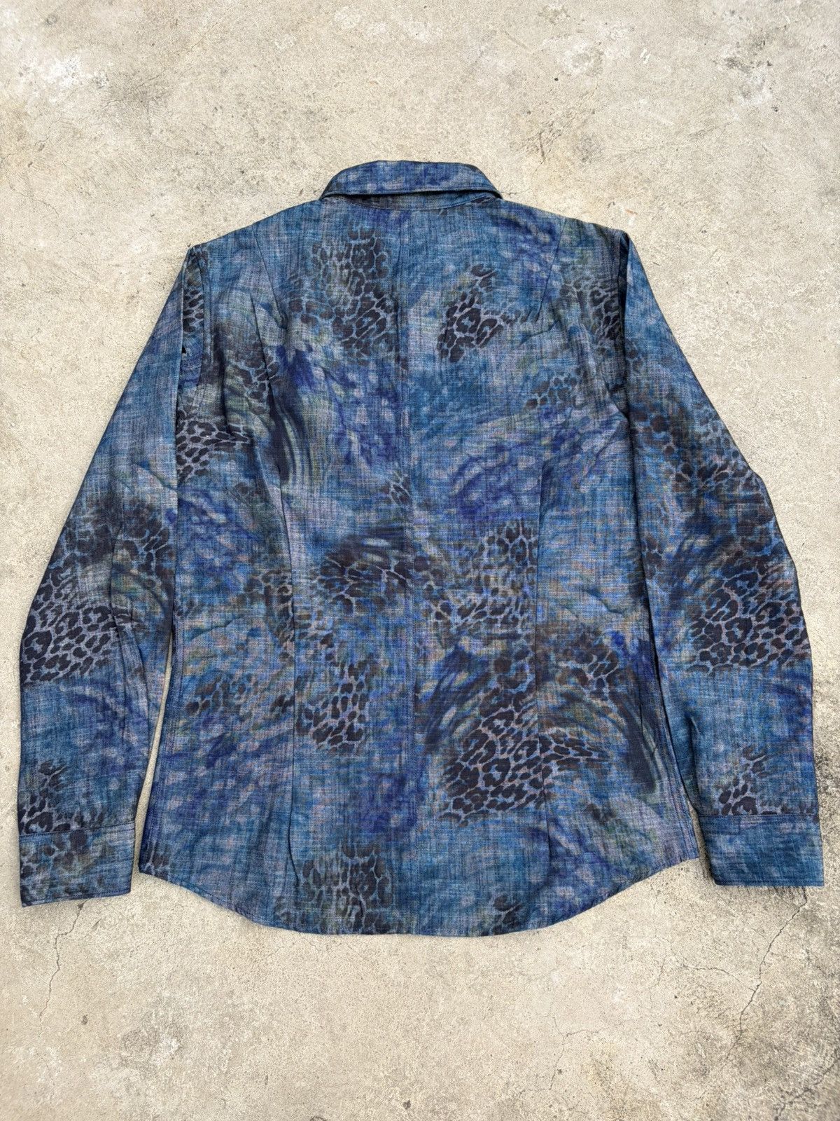 Tornado Mart crazy, Tornado Mart leopard skin button up shirt Size US L / EU 52-54 / 3 - 3 Thumbnail
