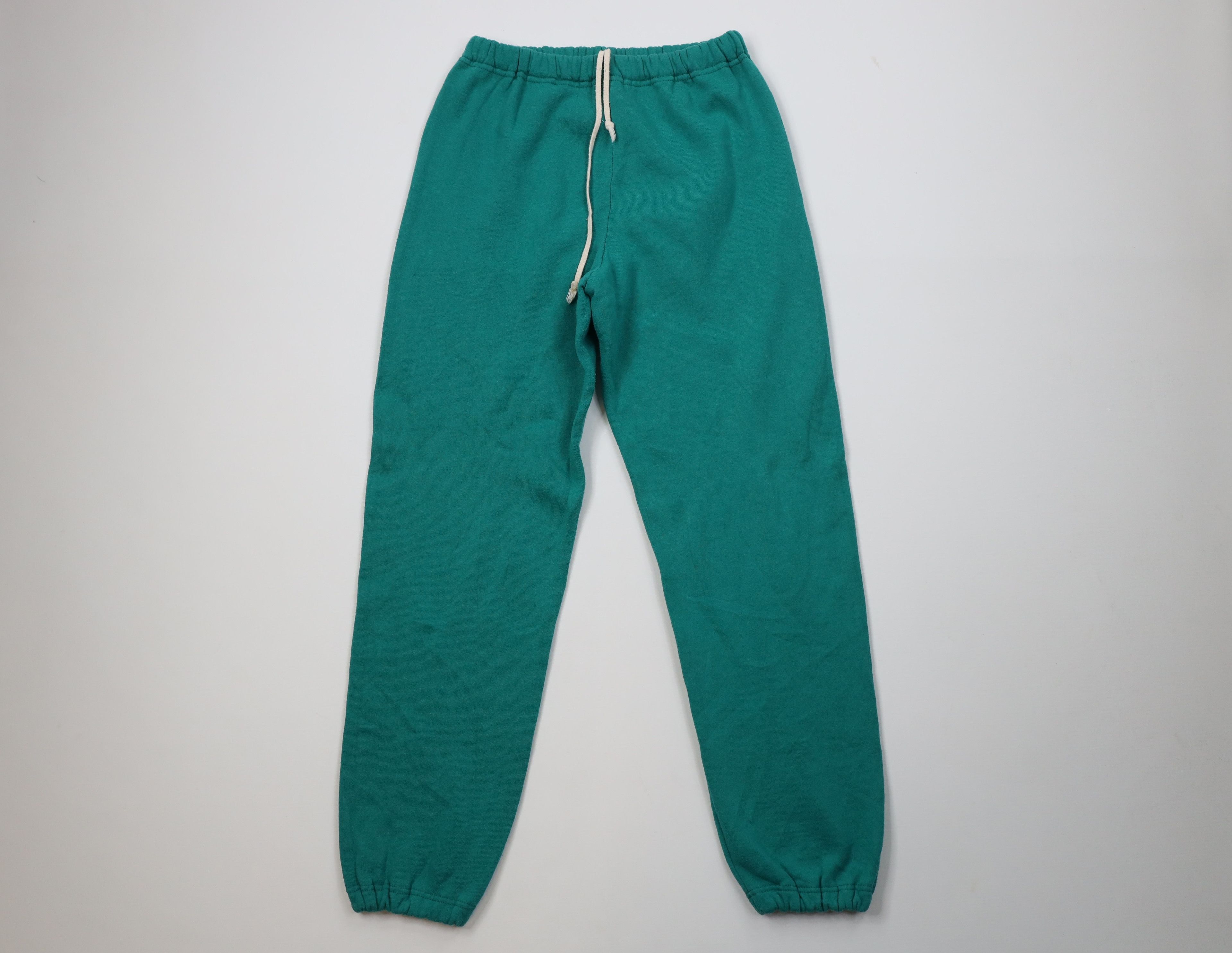 Russell Athletic Vintage 80s 90s Russell Athletic Sweatpants Joggers Teal USA Size US 34 / EU 50 - 1 Thumbnail