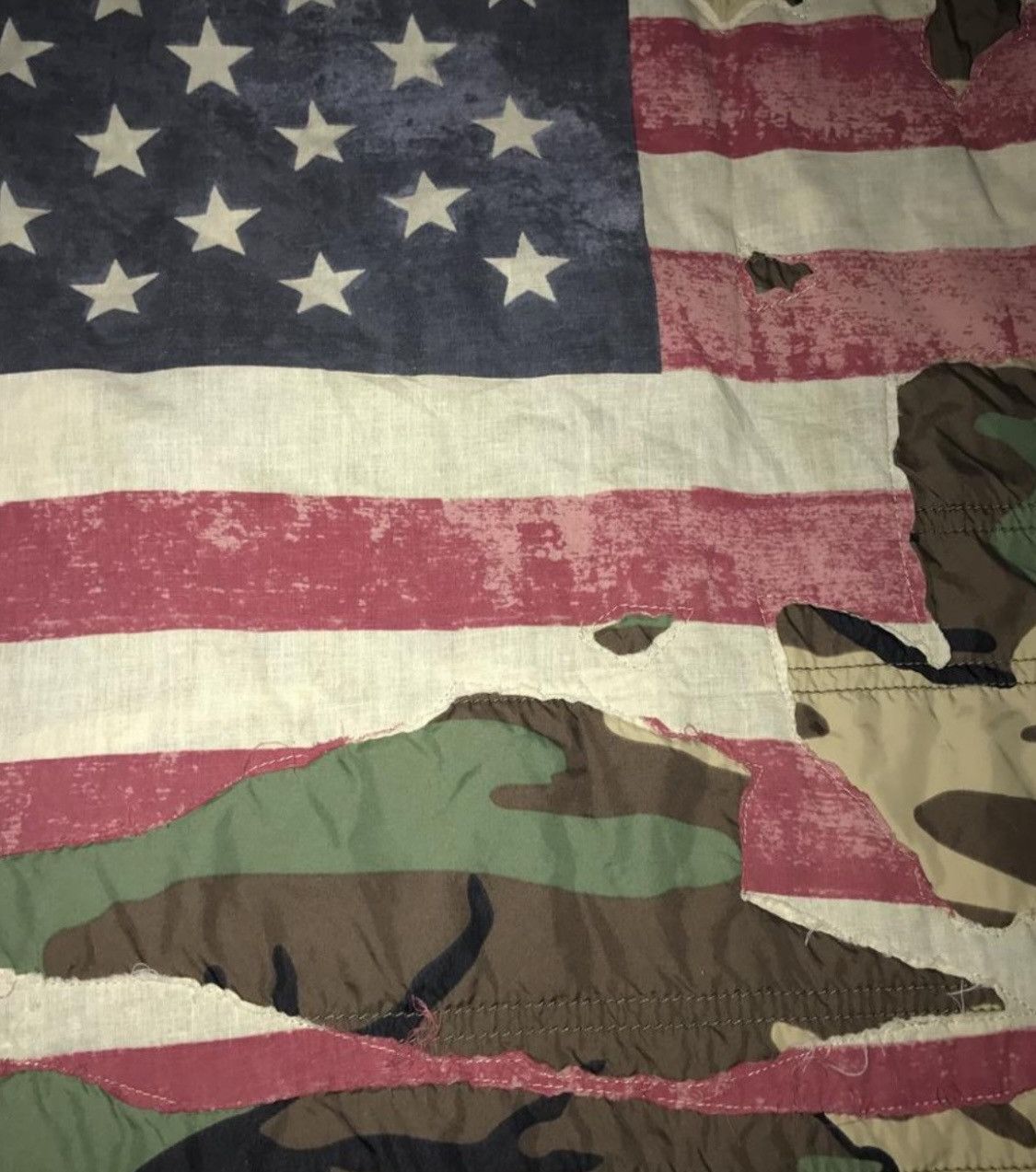 Polo Ralph Lauren Polo Ralph Lauren Camo USA Flag Vest Size US L / EU 52-54 / 3 - 4 Thumbnail