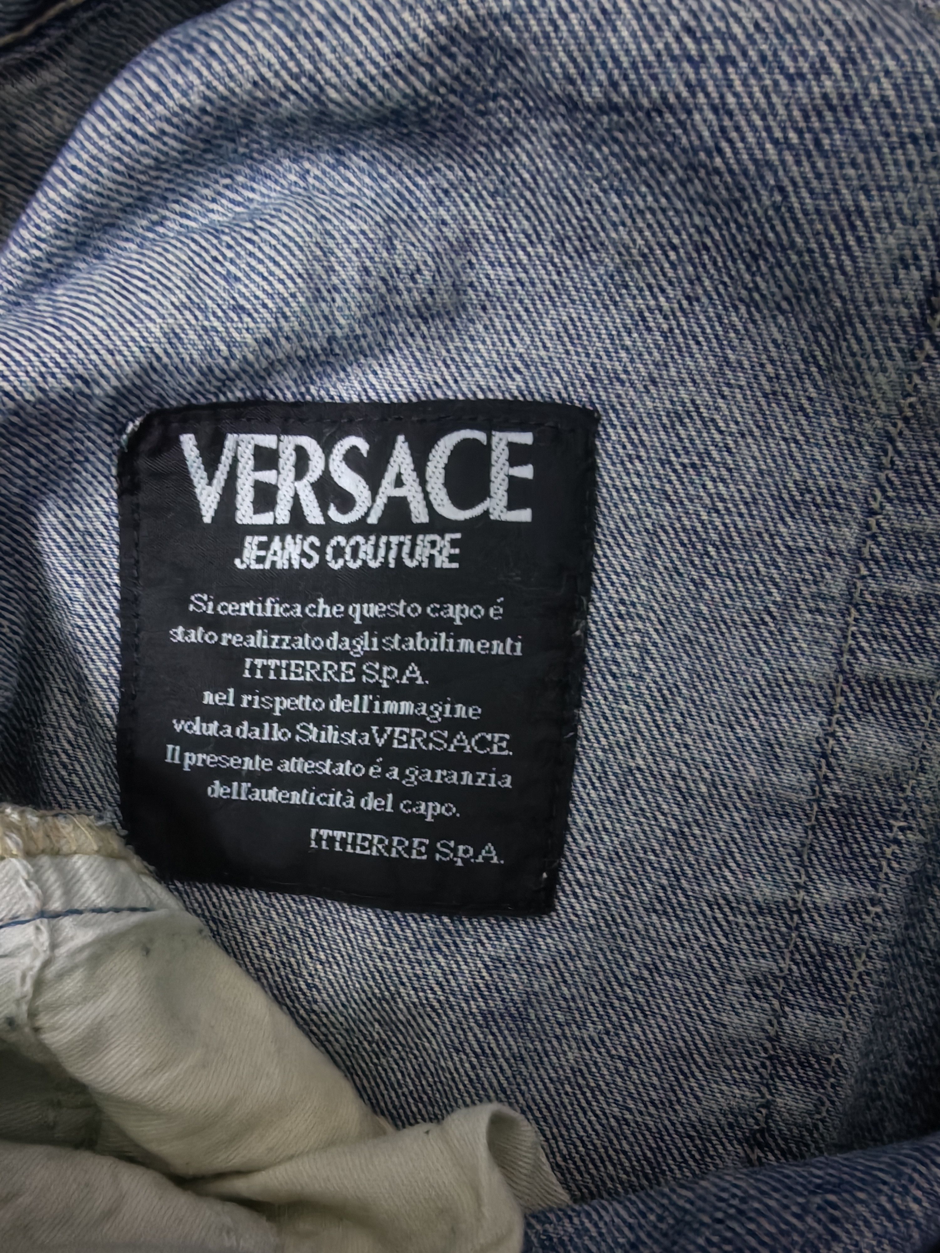 Versace Versace Jeans Couture Light Wash Denim Pants Size US 32 / EU 48 - 6 Thumbnail