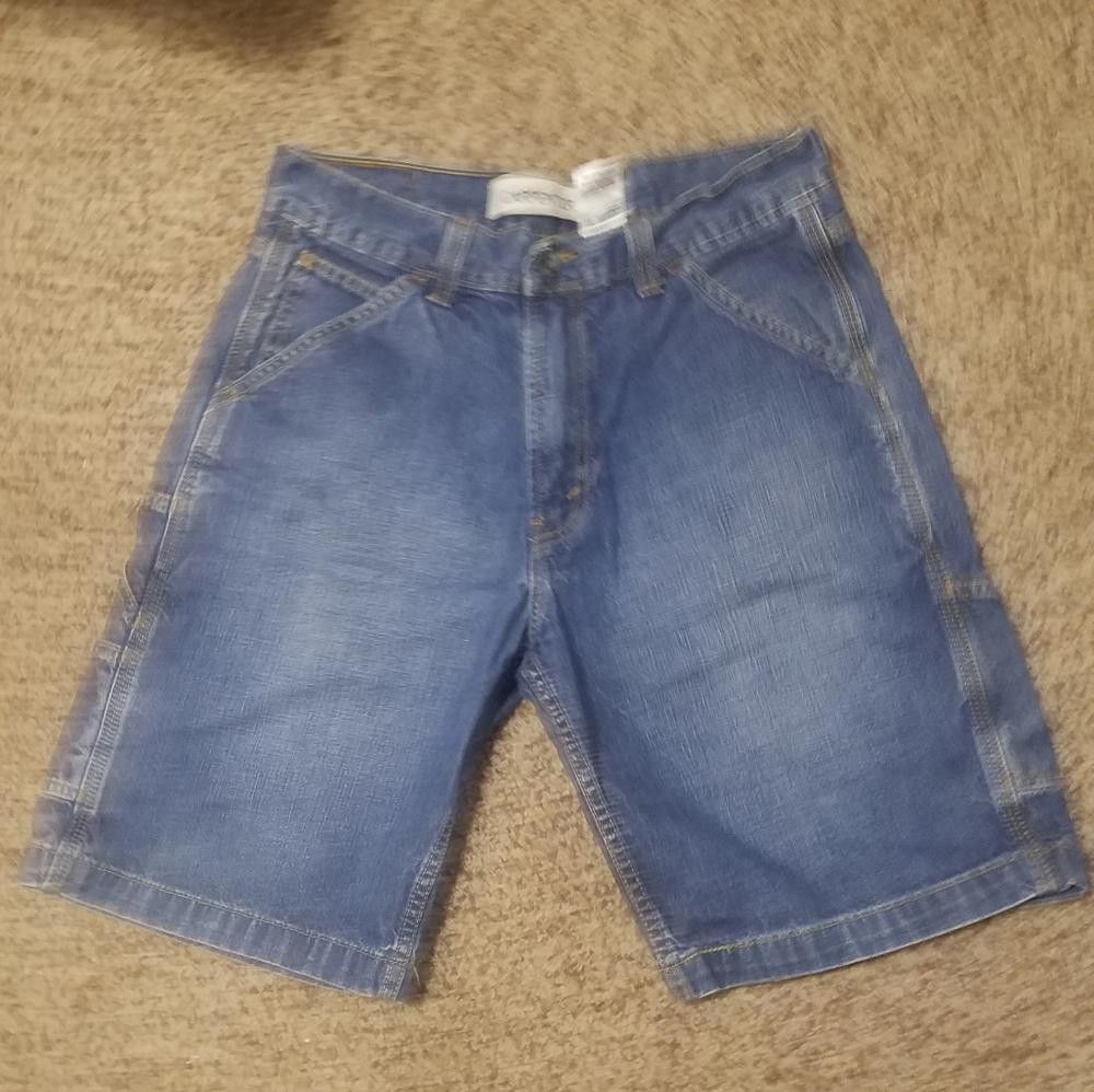 Levi's Levi's Blue Denim Cargo Shorts Size 31 Size US 31 - 2 Thumbnail