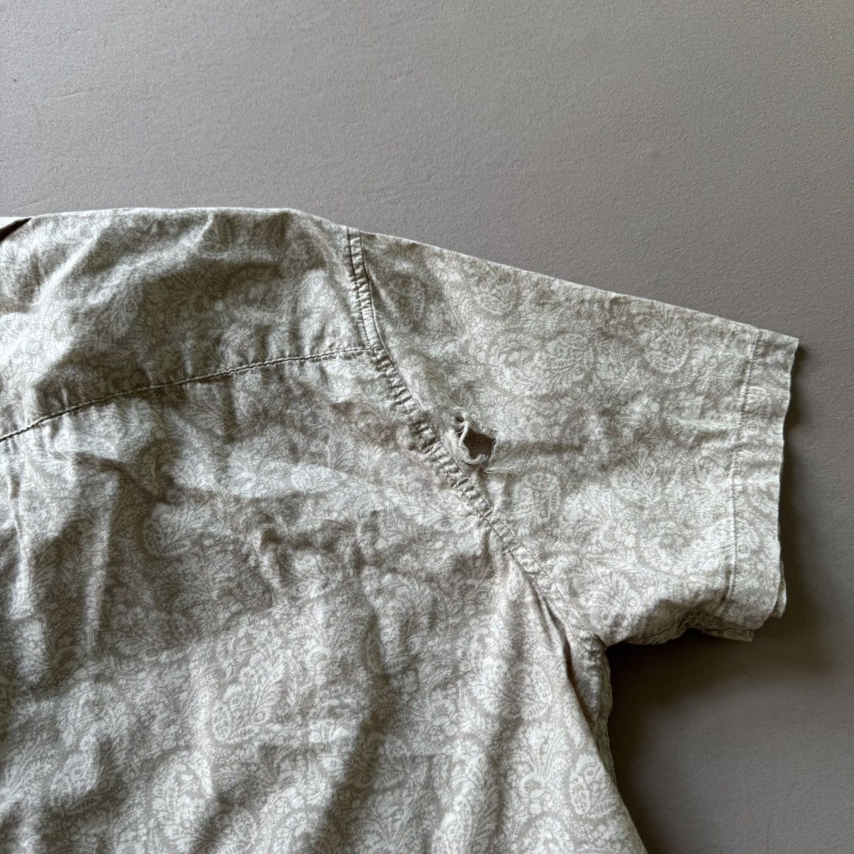Abercrombie & Fitch Abercrombie & Fitch Camp Collar Button-Up Printed Shirt Size US L / EU 52-54 / 3 - 7 Thumbnail