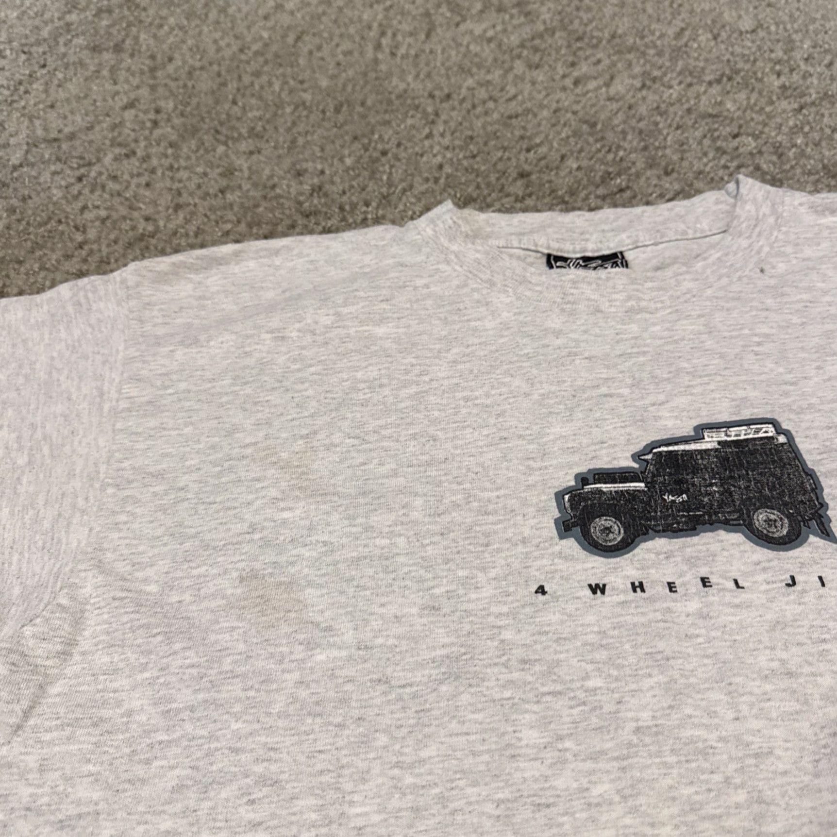 Vintage VINTAGE YAGA Rover T-Shirt Grey M Men Size US M / EU 48-50 / 2 - 7 Thumbnail
