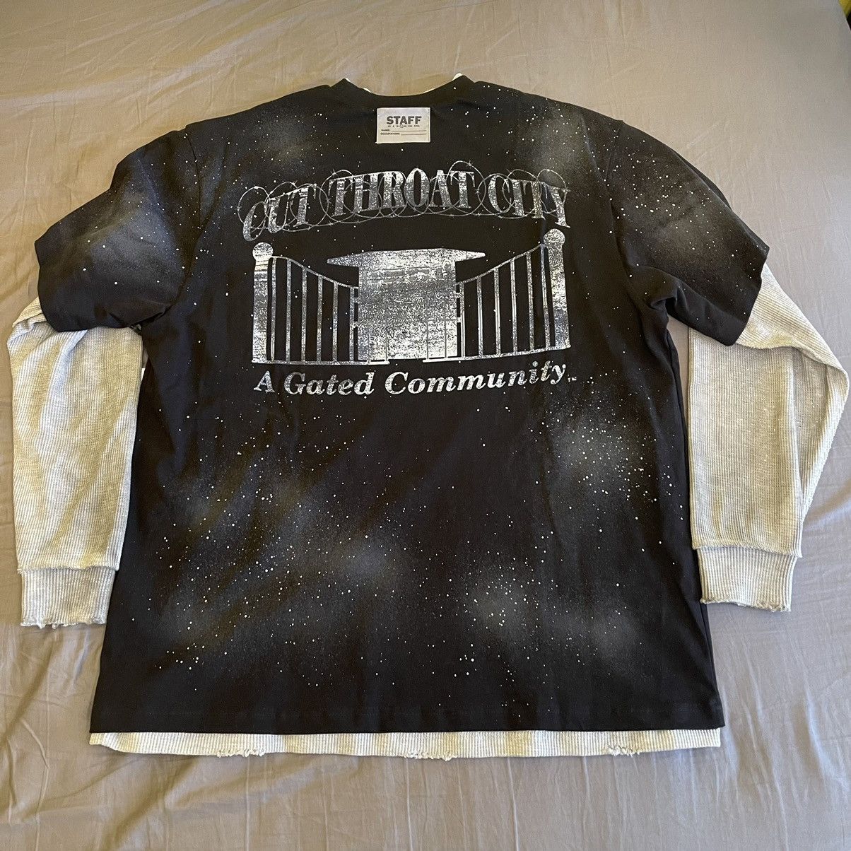 G59 Records × STAFF WORKFORCE STAFF WORKFORCE ANGOLA LONG SLEEVE Size US L / EU 52-54 / 3 - 5 Thumbnail