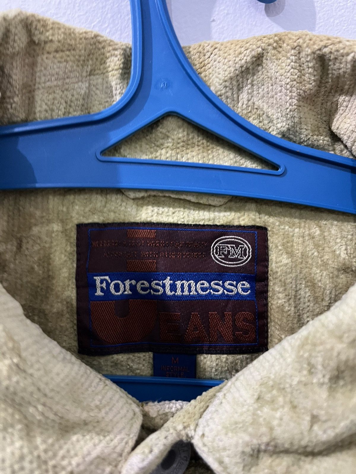 Japanese Brand VINTAGE 80s FORESTMESSE JEANS 4 POCKETS DENIM JACKETS Size US M / EU 48-50 / 2 - 5 Thumbnail