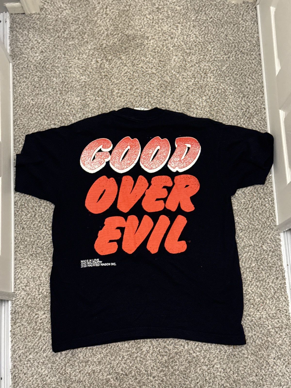 Online Ceramics “Good over Evil” online ceramic graphic Tee Size US L / EU 52-54 / 3 - 2 Thumbnail