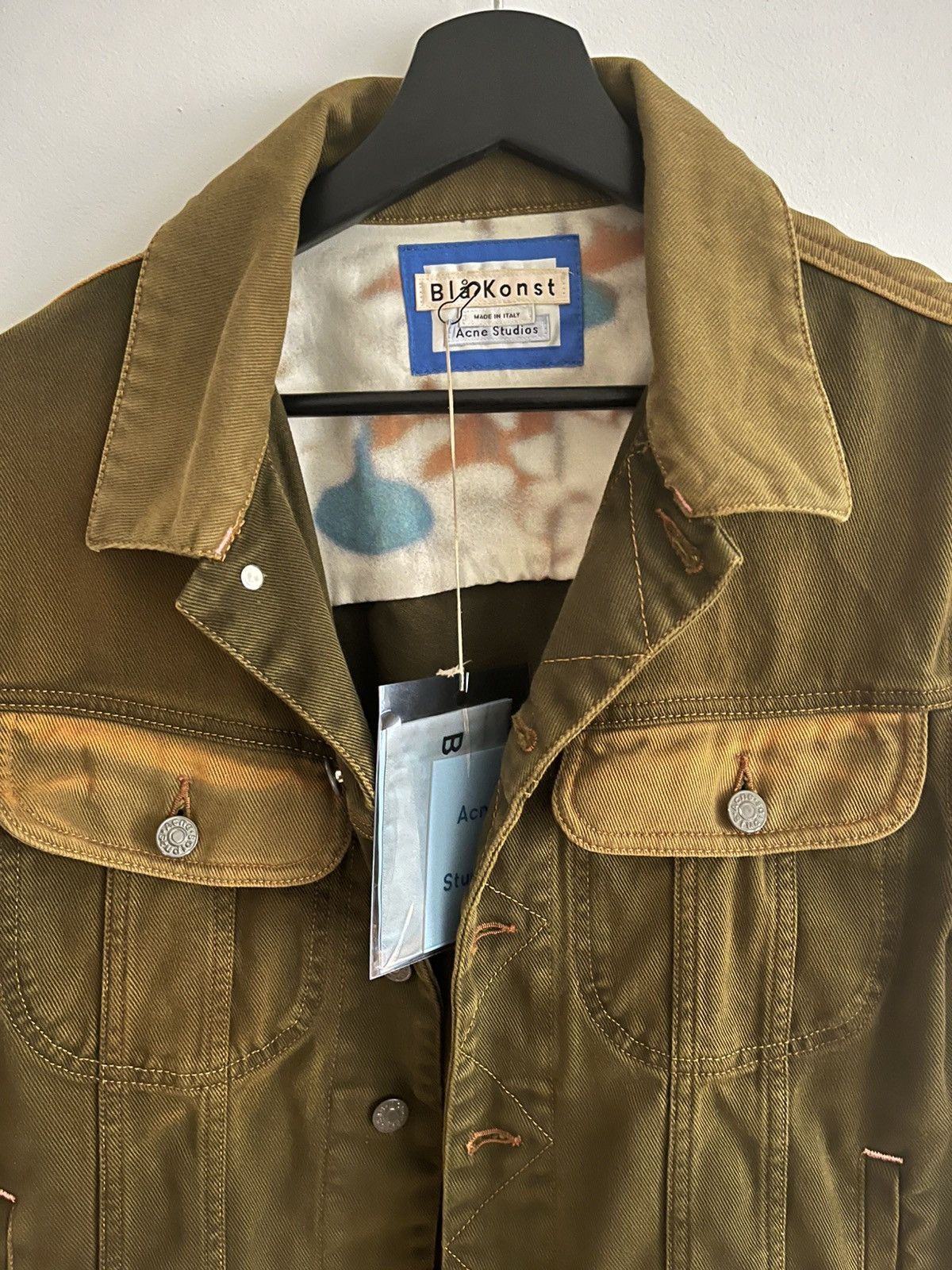 Acne Studios Acne Studios Bla Konst Denim Jacket Size US S / EU 44-46 / 1 - 2 Thumbnail