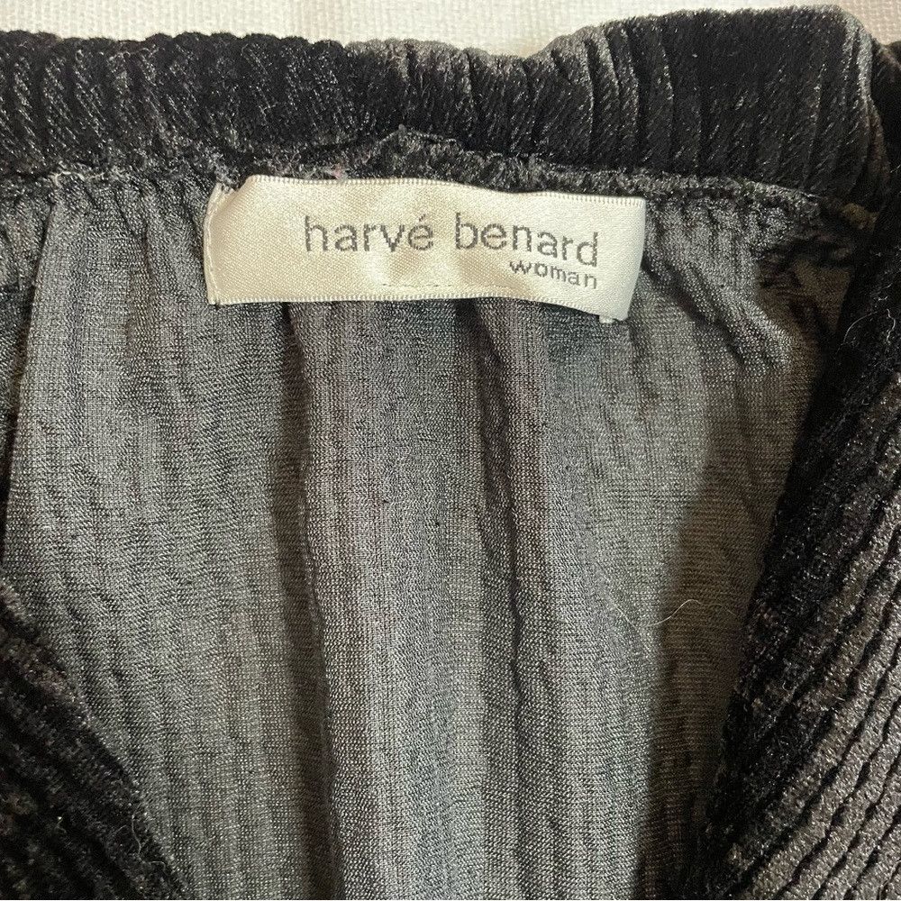 Harve Benard Harve Benard Vintage Black Velvet Cabled Blazer Jacket Size Size 4XL / US 24-26 - 9 Thumbnail
