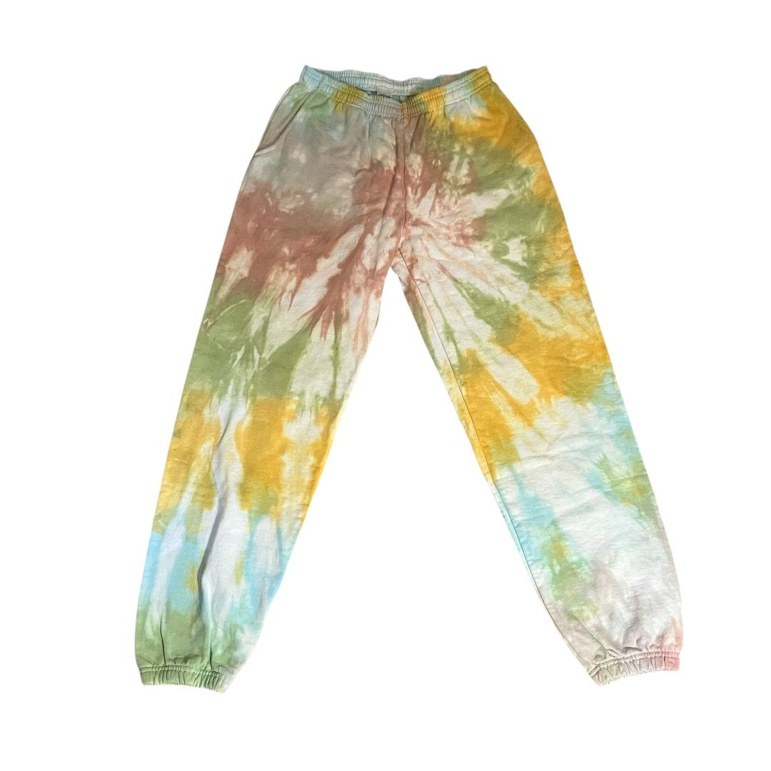 Los Angeles Apparel SAMPLE Los Angeles Apparel Tie Dye Heavy Fleece Sweatpants Size US 32 / EU 48 - 1 Thumbnail